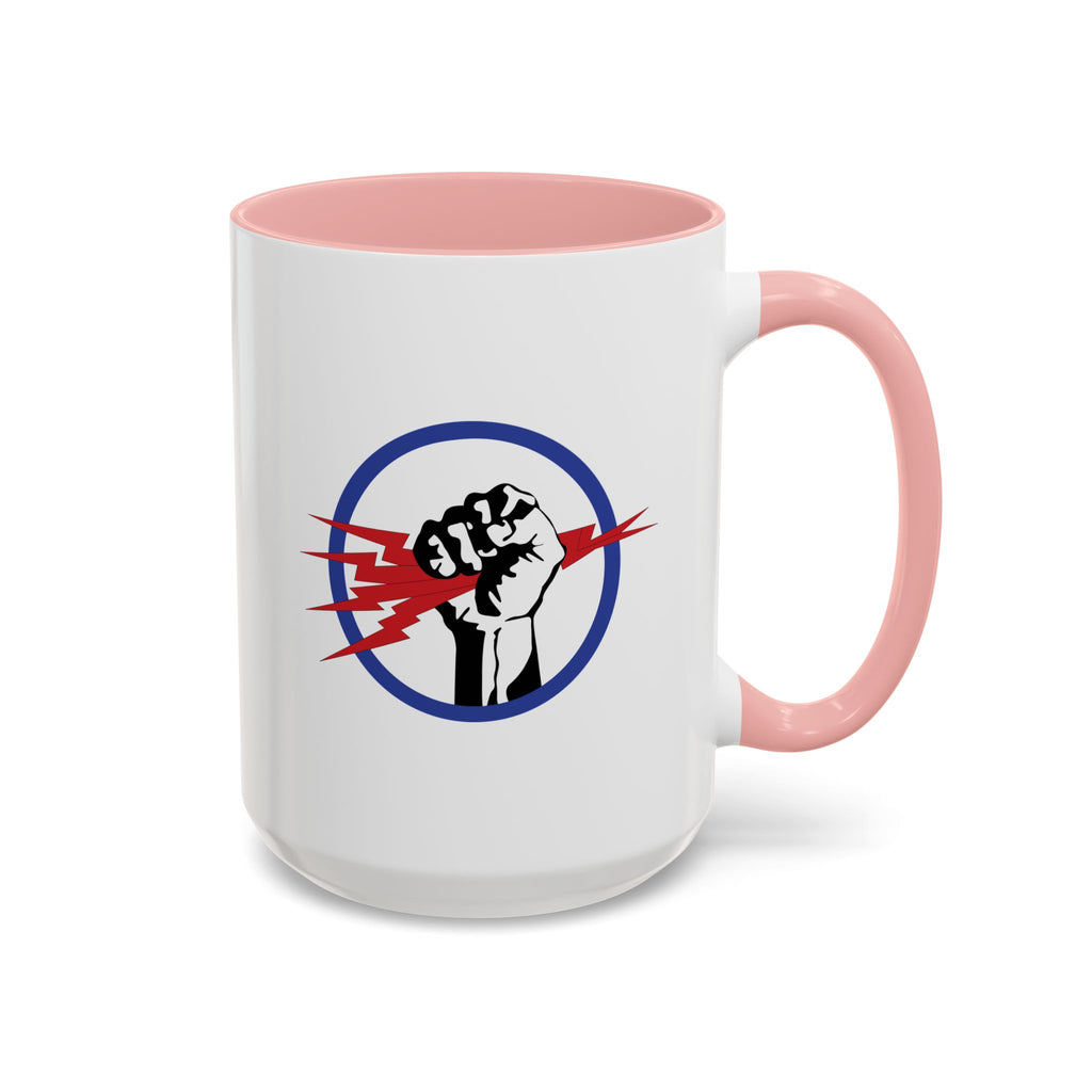 Accent Coffee Mug - AAC - 827th Bomb Squadron, 484th Bomb Group - 15th AAF wo Txt X 300