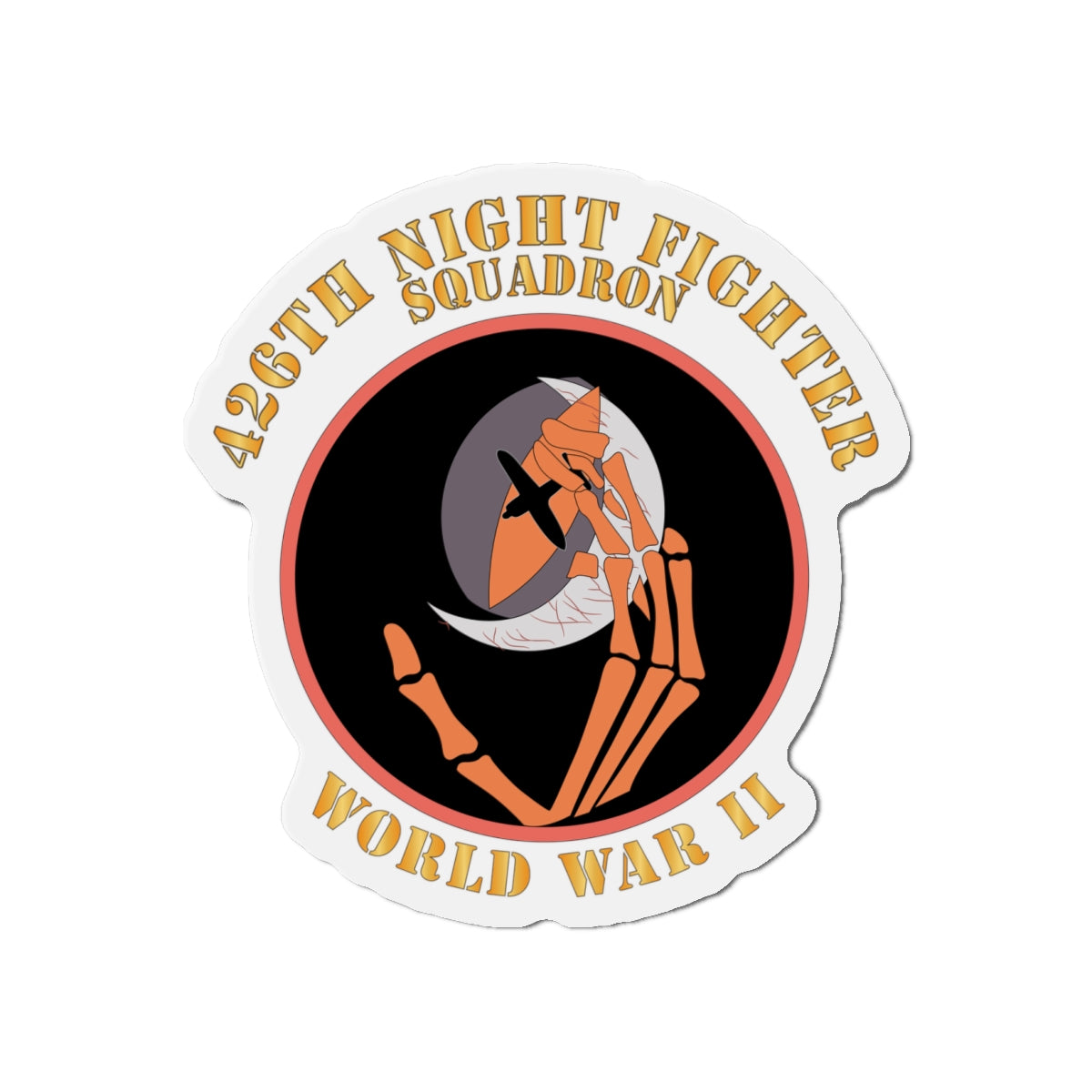 Die-Cut Magnets - AAC - 426th Night Fighter Squadron - WWII X 300