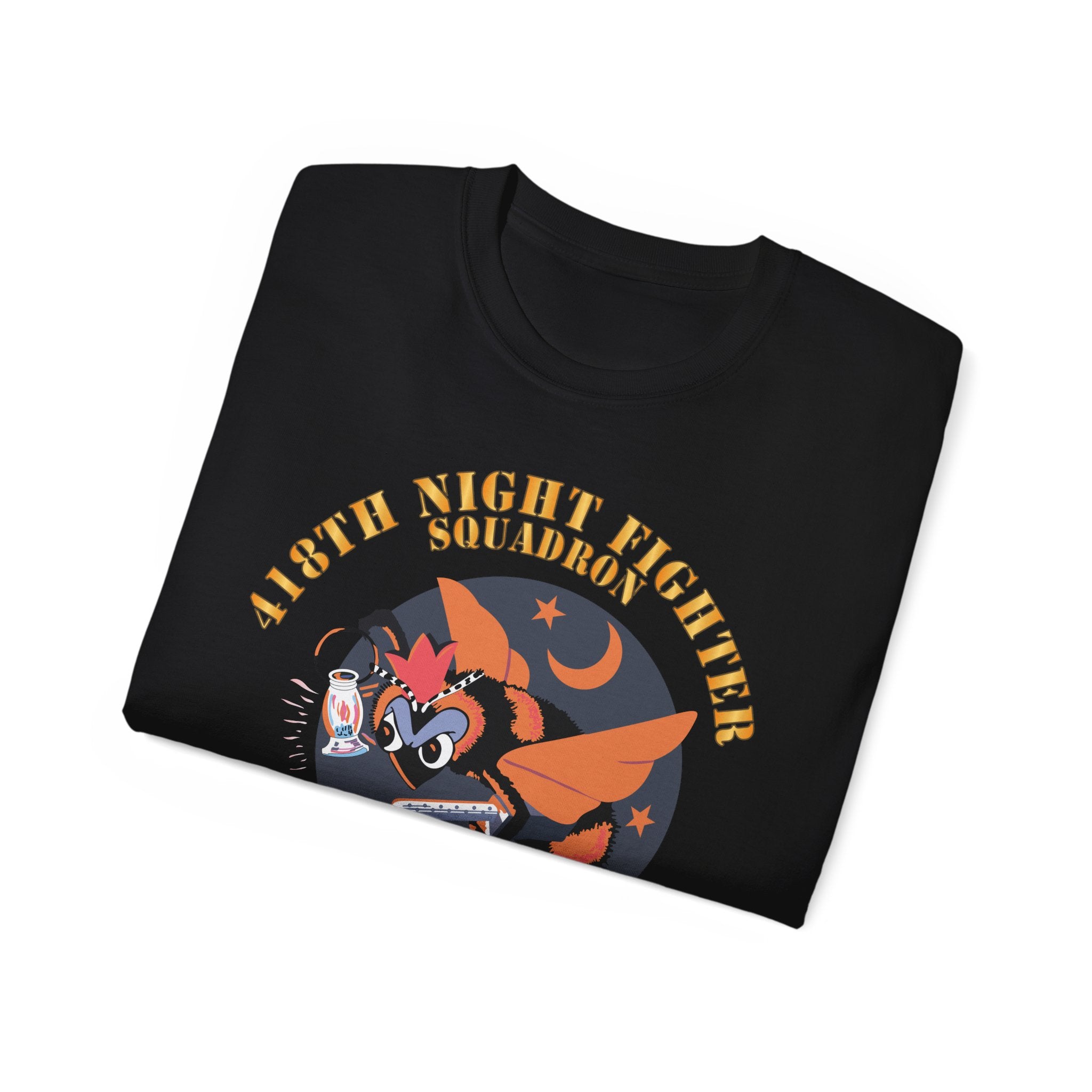 Unisex Ultra Cotton Tee - AAC - 418th Night Fighter Squadron - WWII X 300
