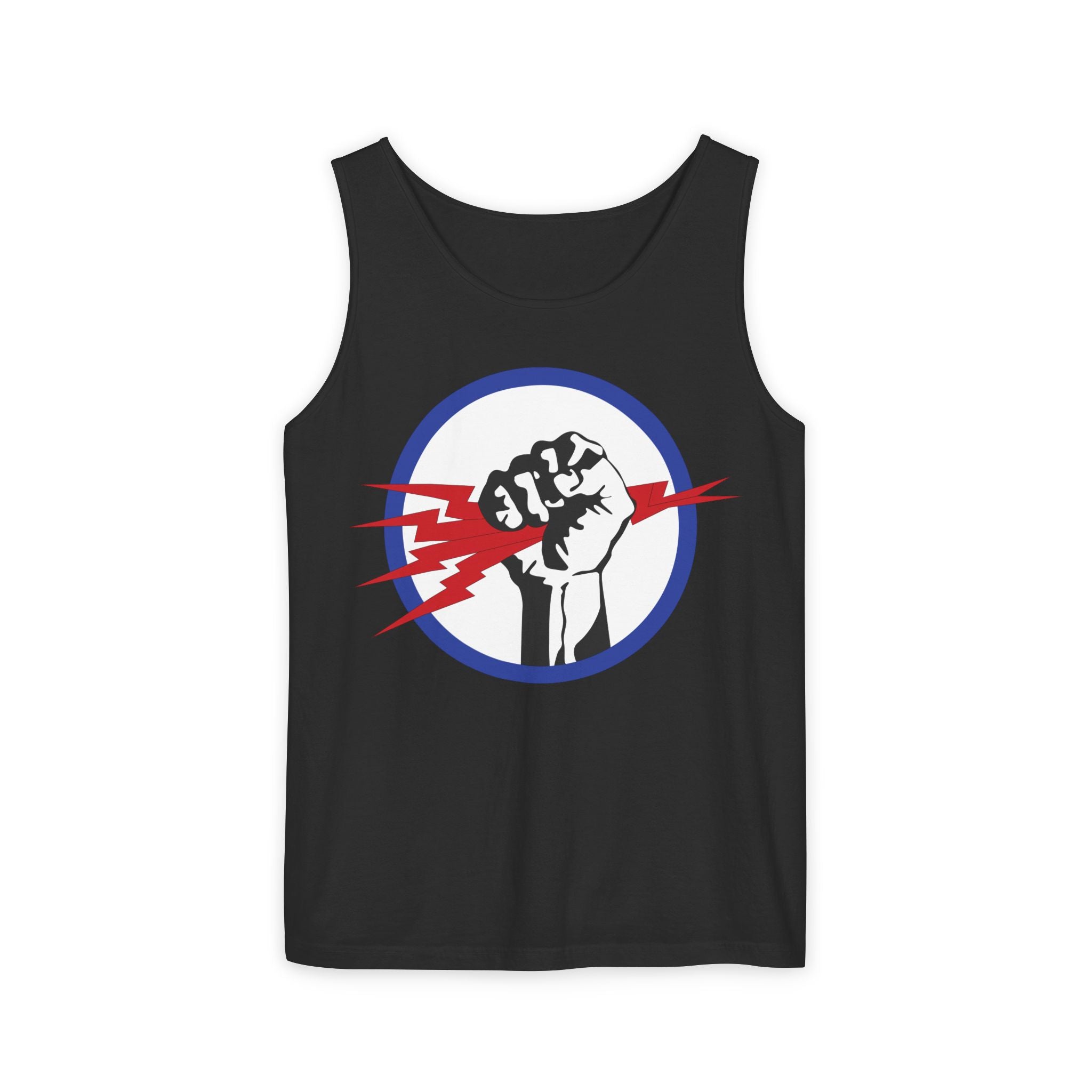 Unisex Garment-Dyed Tank Top - AAC - 827th Bomb Squadron, 484th Bomb Group - 15th AAF wo Txt X 300