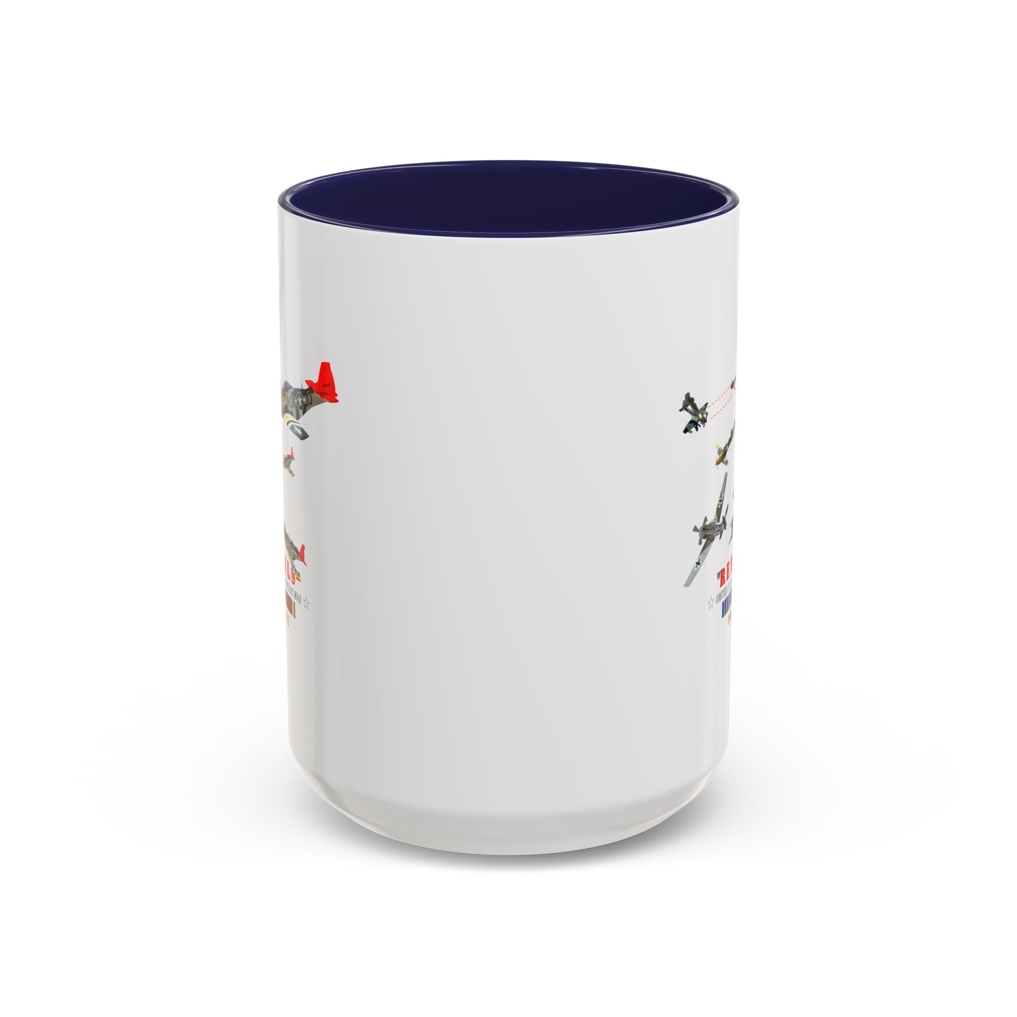 Accent Coffee Mug - Army - AAC - 332nd Fighter Group - Red Tails - At War