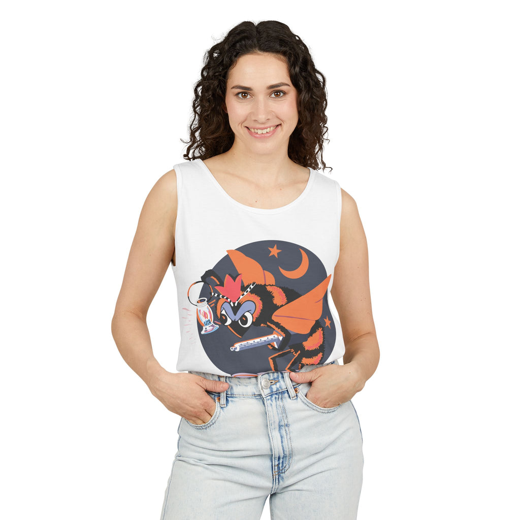 Unisex Garment-Dyed Tank Top - AAC - 418th Night Fighter Squadron wo txt X 300