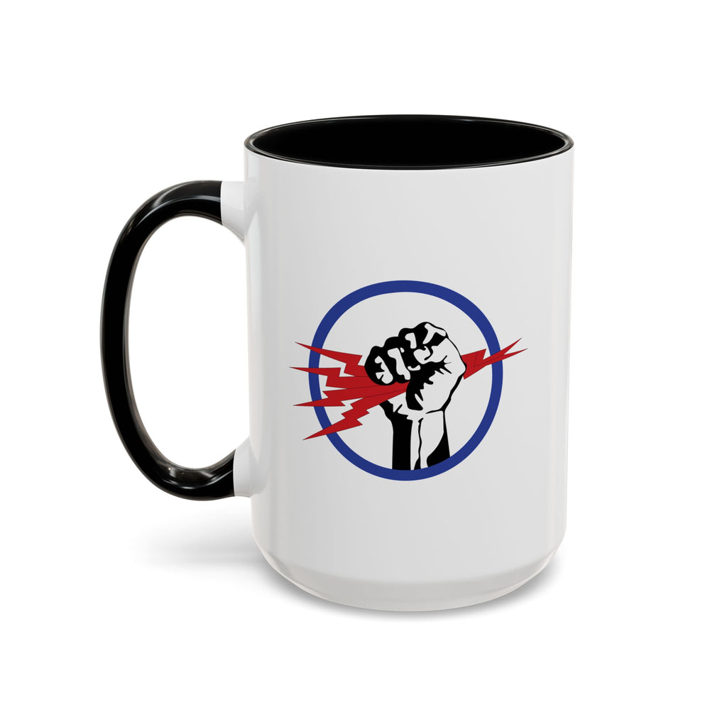 Accent Coffee Mug - AAC - 827th Bomb Squadron, 484th Bomb Group - 15th AAF wo Txt X 300