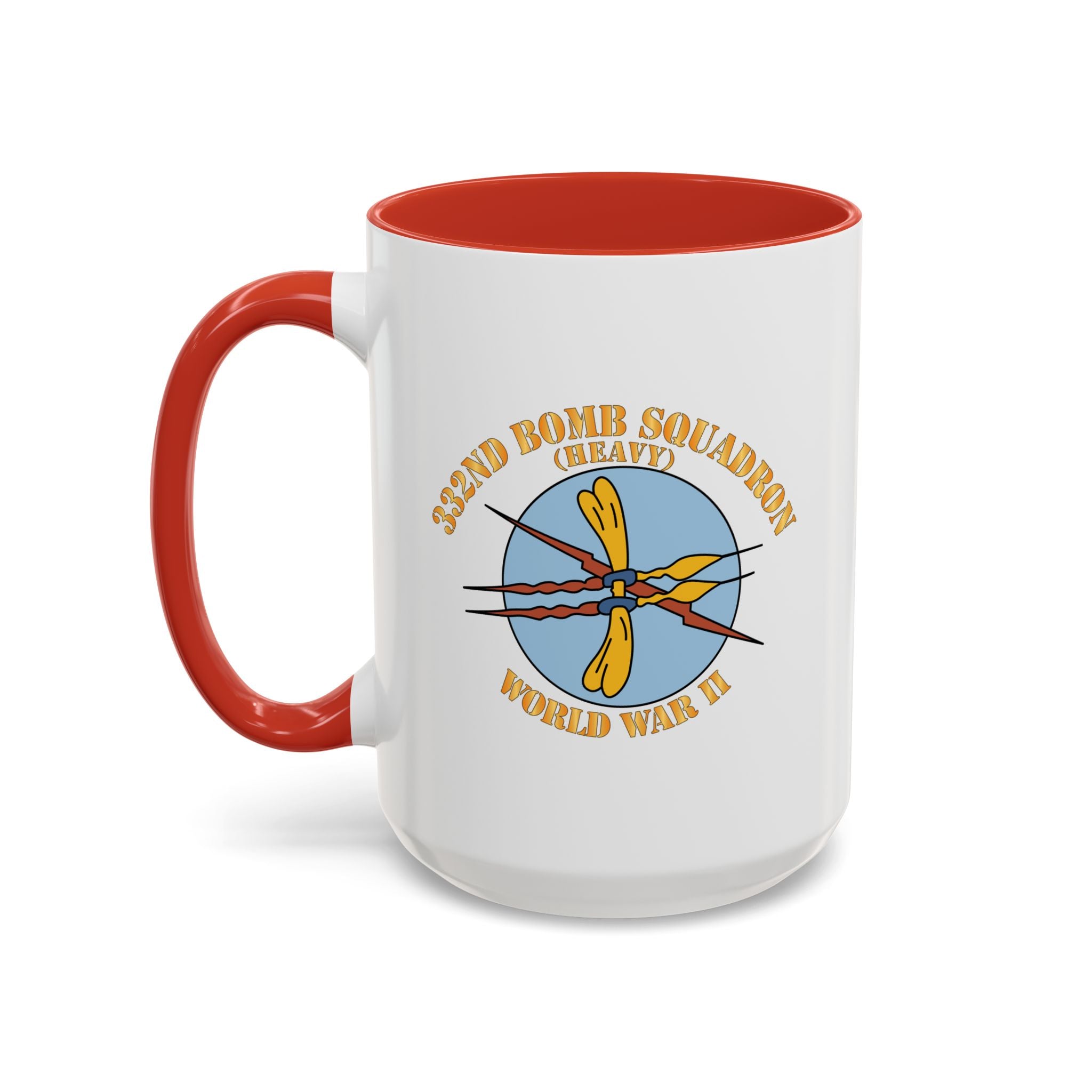 Accent Coffee Mug - AAC - 332nd Bomb Squadron WWII X 300