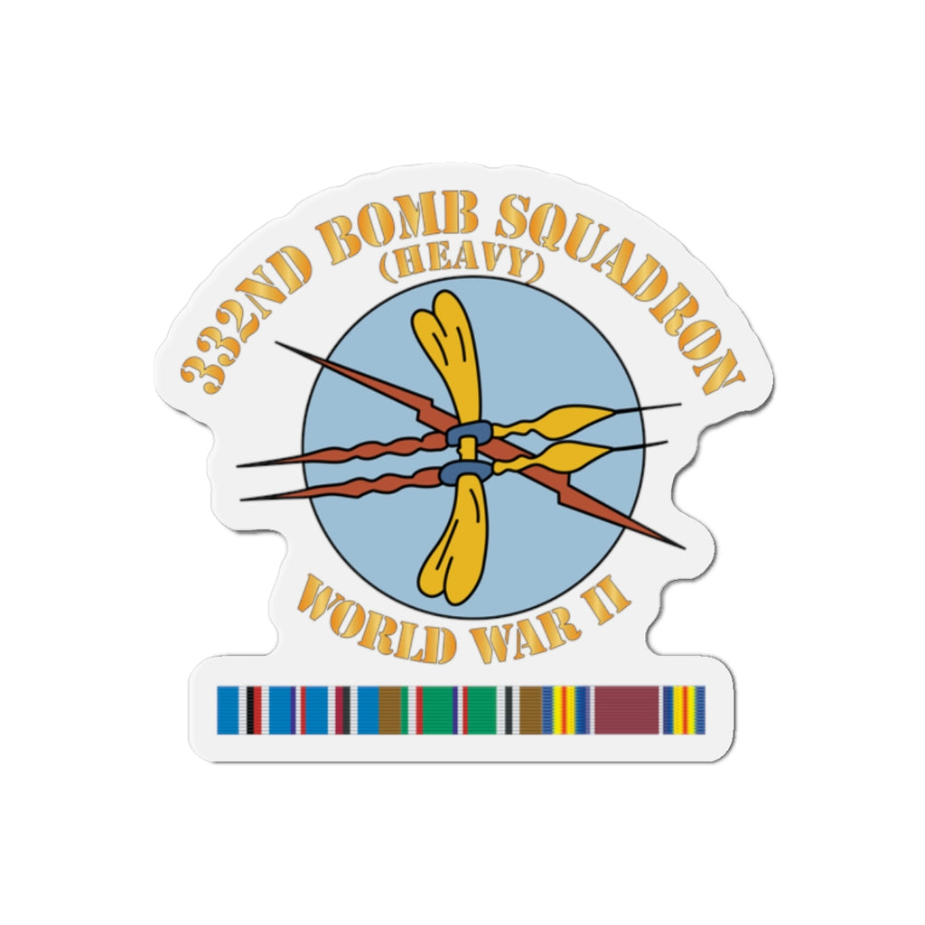 Die-Cut Magnets - AAC - 332nd Bomb Squadron WWII w SVC X 300