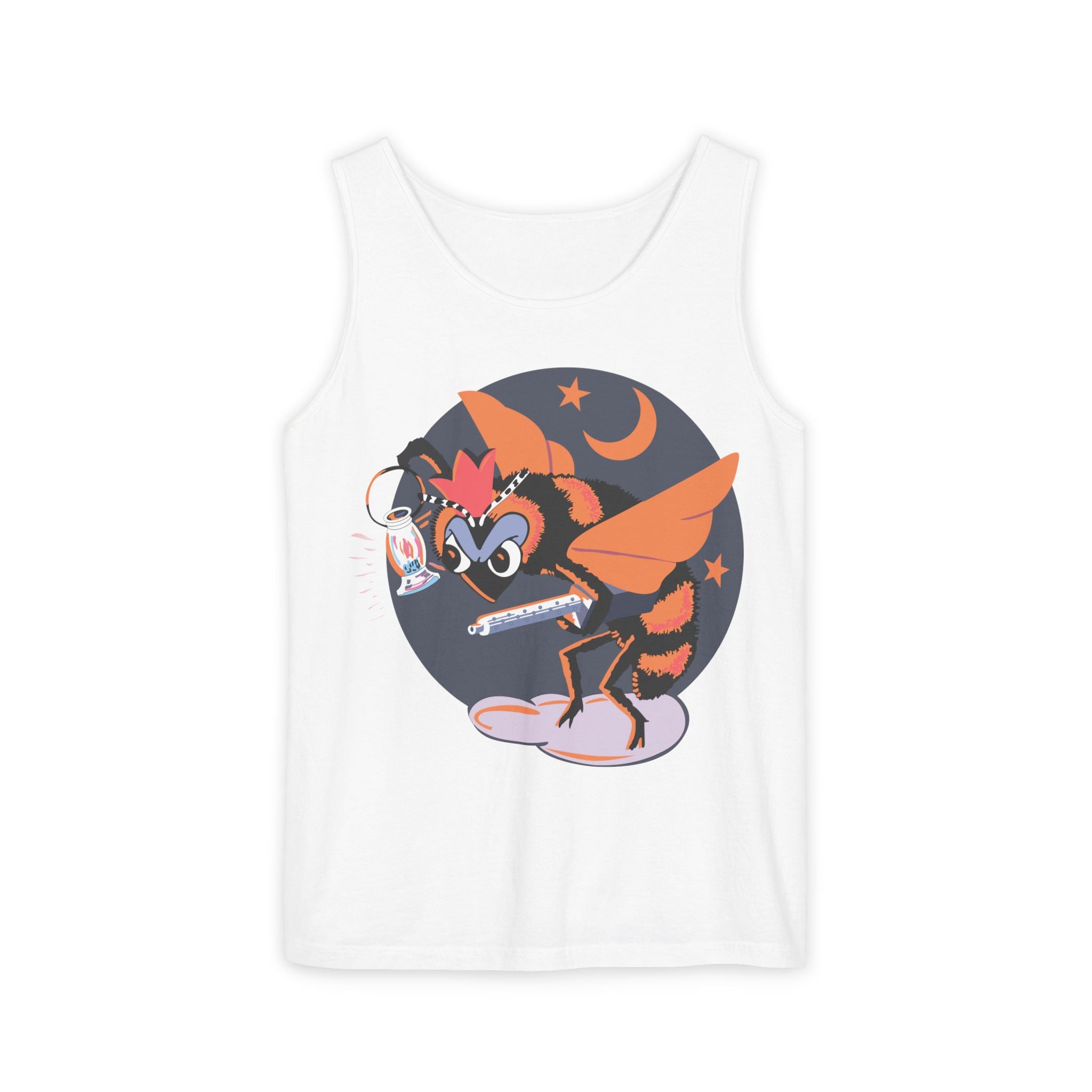 Unisex Garment-Dyed Tank Top - AAC - 418th Night Fighter Squadron wo txt X 300