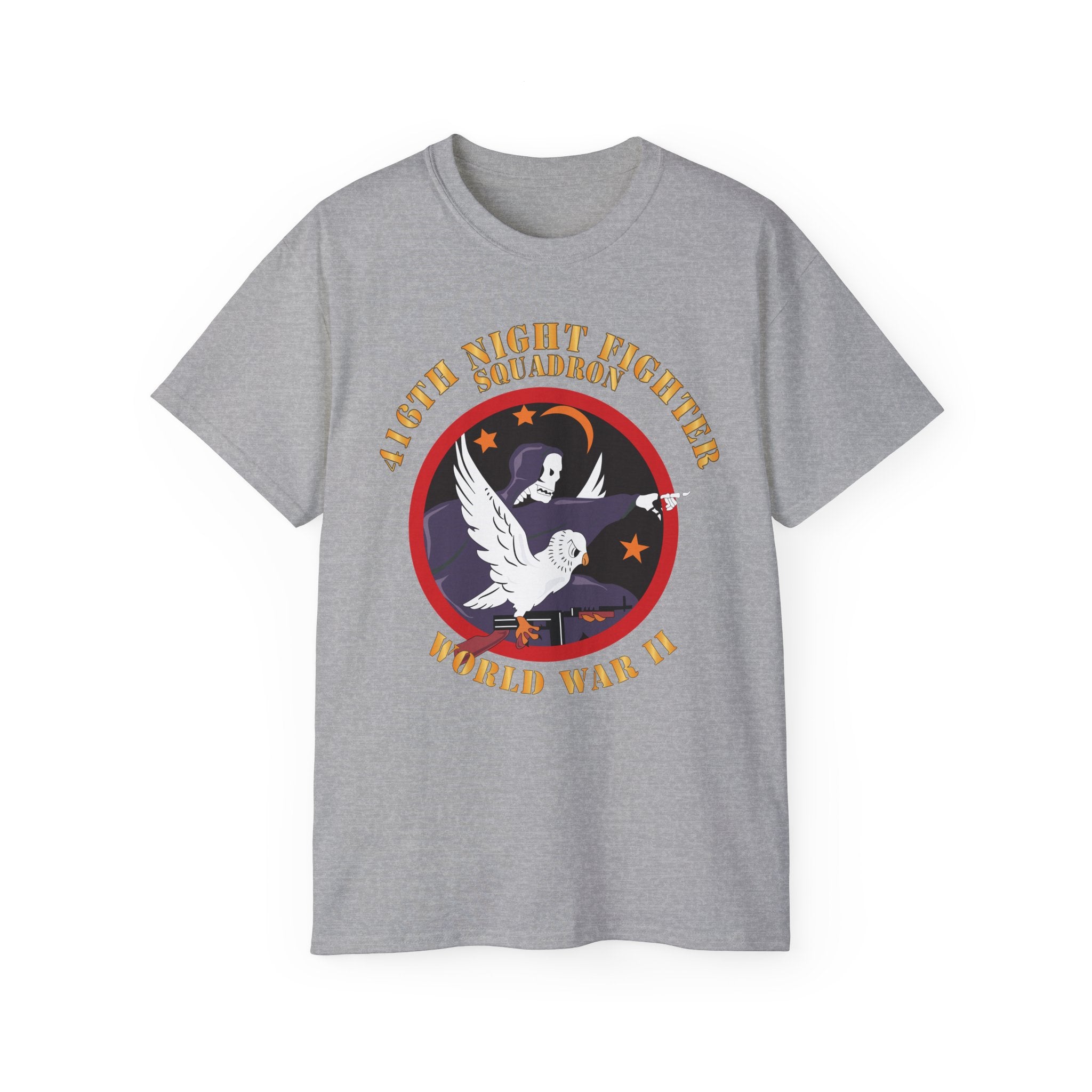 Unisex Ultra Cotton Tee - AAC - 416th Night Fighter Squadron - WWII X 300