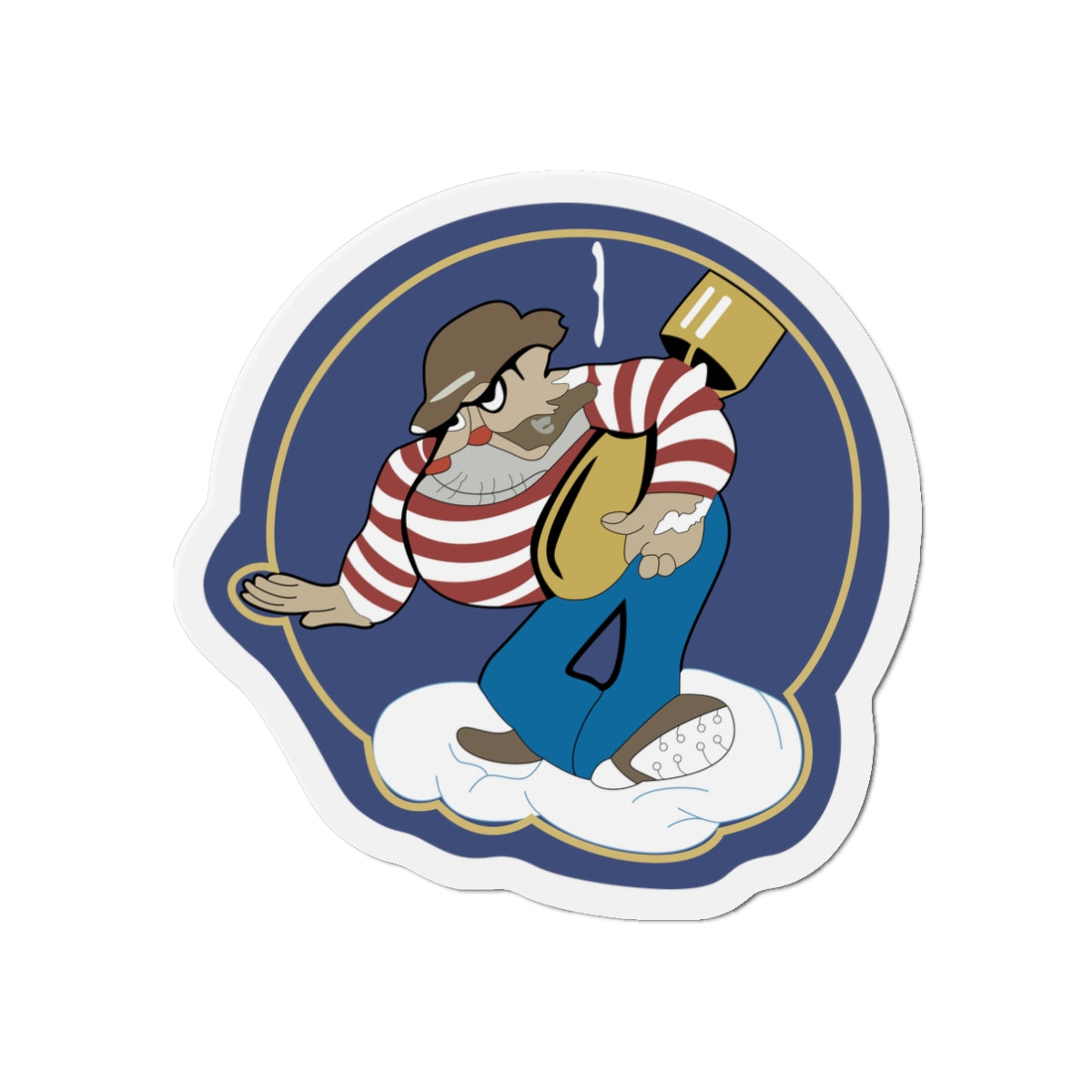 Die-Cut Magnets - AAC - 869th Bomb Squadron, 497th Bomb Group wo Txt X 300