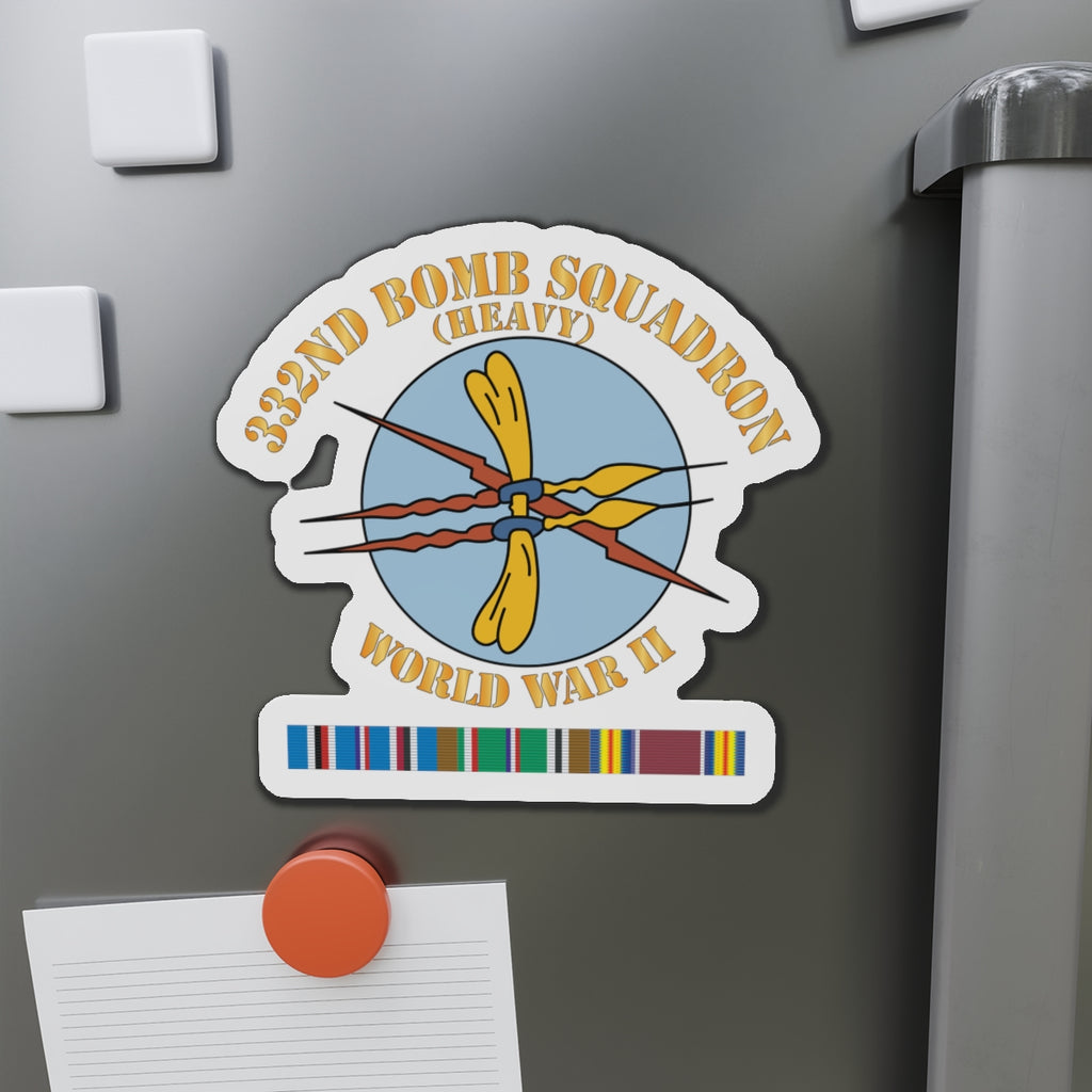 Die-Cut Magnets - AAC - 332nd Bomb Squadron WWII w SVC X 300