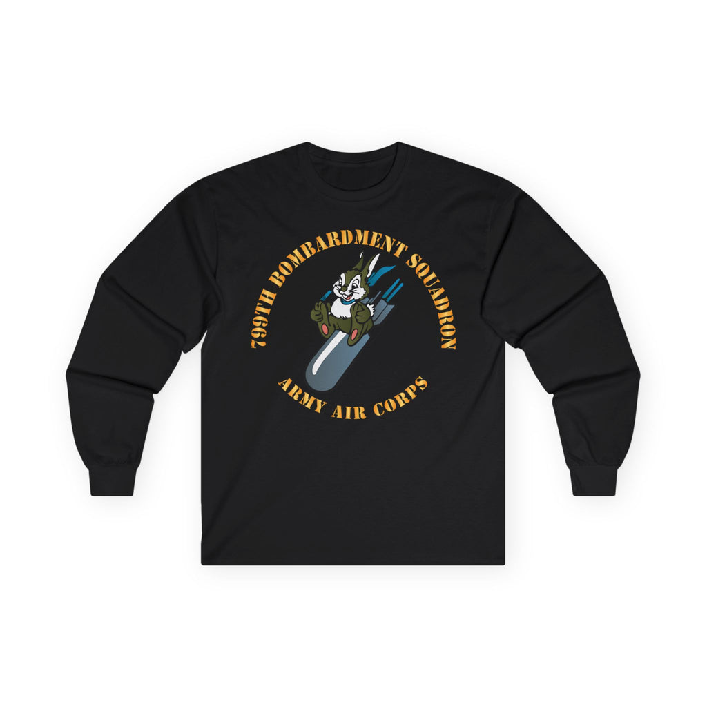 Unisex Long Sleeve Tee - AAC - 799th Bombardment Squadron X 300
