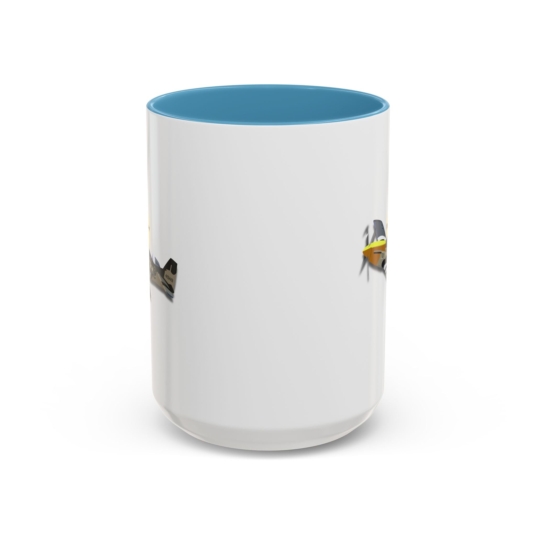 Accent Coffee Mug - Army Air Corps P-51 Mustang wo AAC X 300