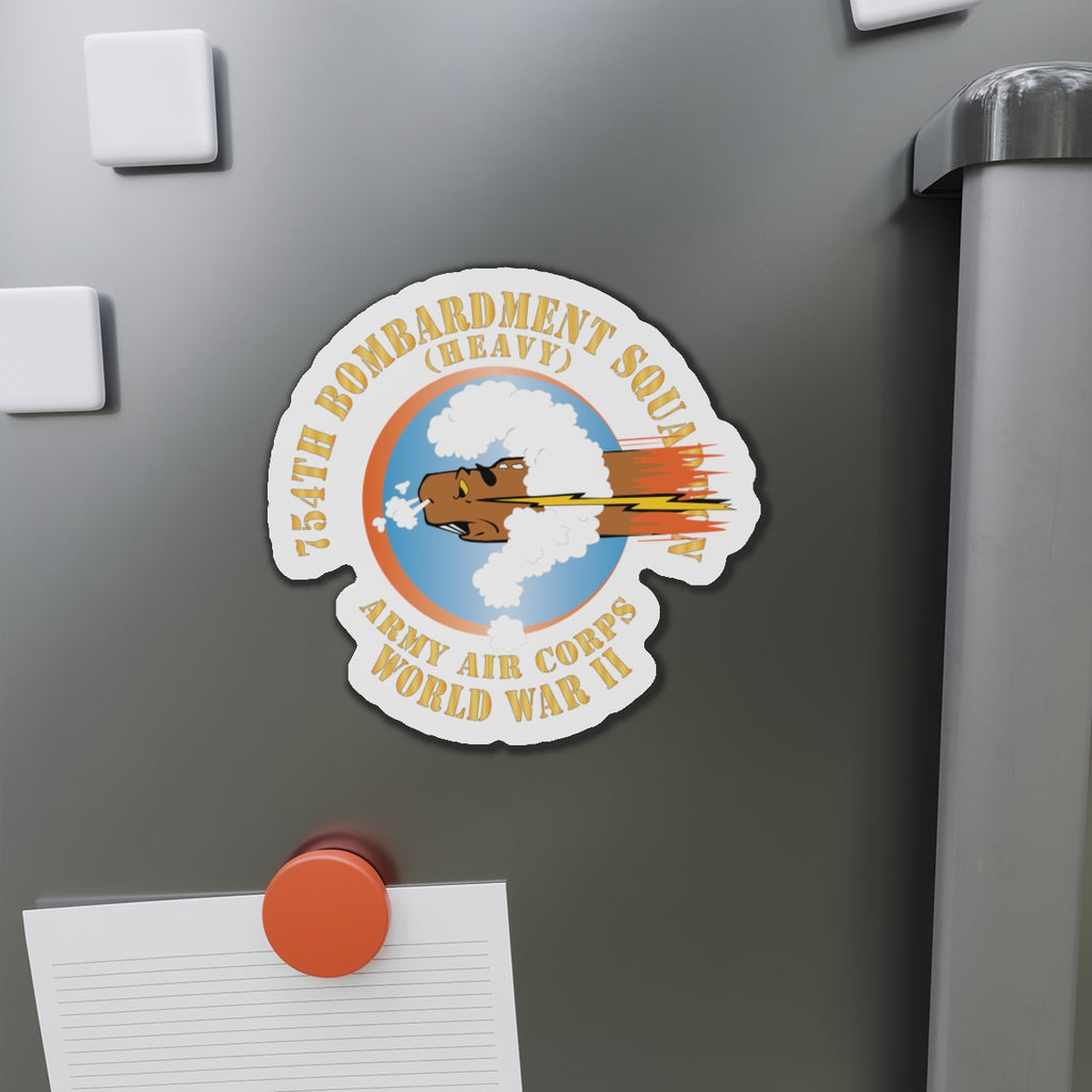 Die-Cut Magnets - AAC - 754th Bombardment Squadron - Army Air Corps - WWII X 300