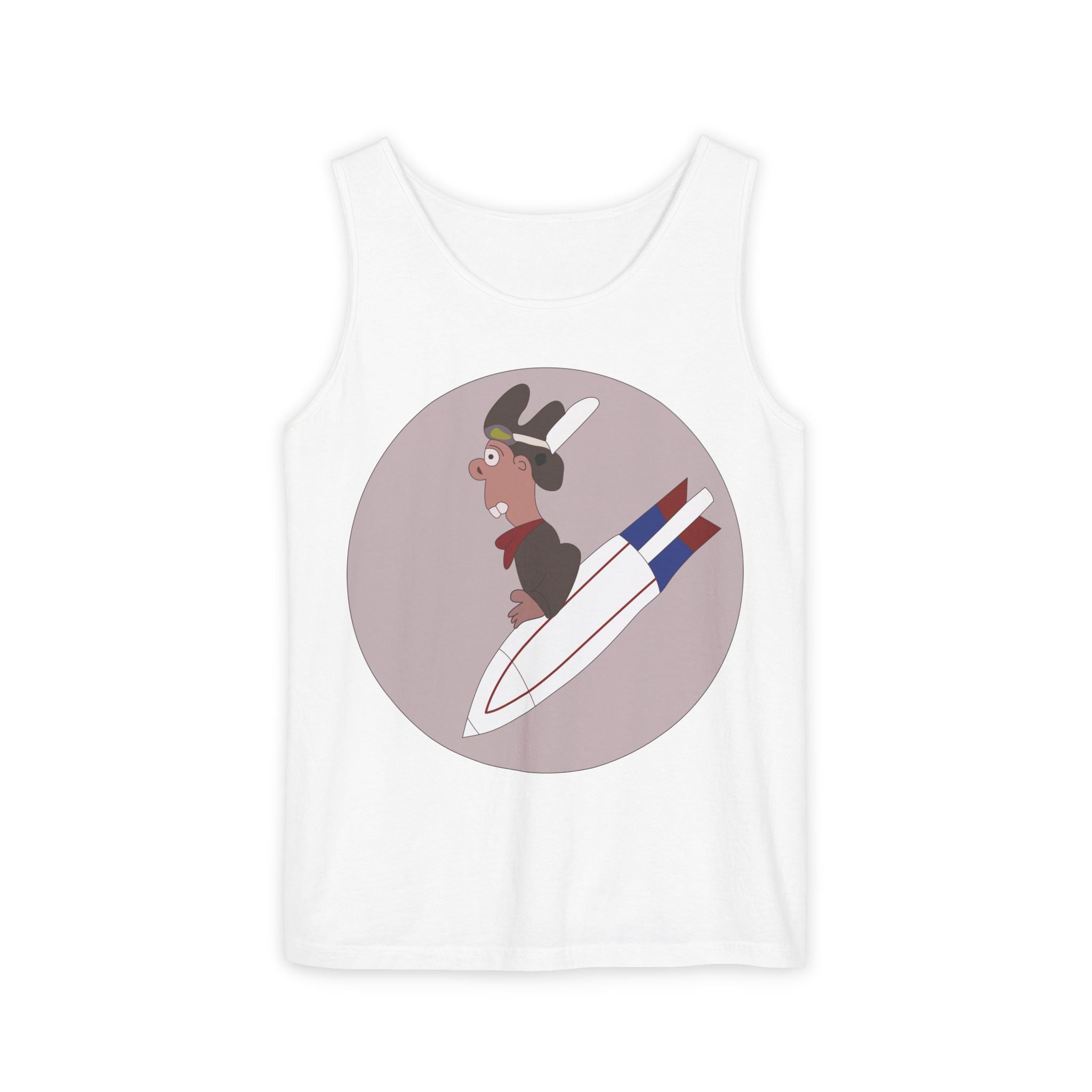 Unisex Garment-Dyed Tank Top - AAC - 360th Bombardment Squadron wo Txt X 300