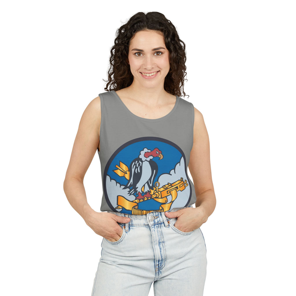 Unisex Garment-Dyed Tank Top - AAC - 826th Bomb Squadron, 484th Bomb Group - 15th AAF wo txt  X 300