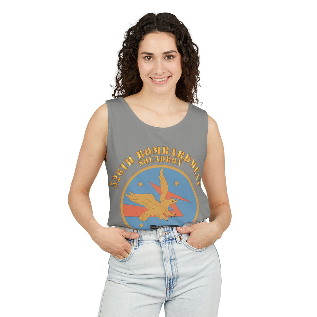 Unisex Garment-Dyed Tank Top - AAC - 526th Bombardment Squadron - WWII X 300