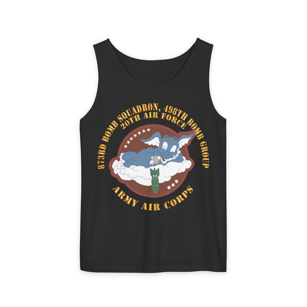 Unisex Garment-Dyed Tank Top - AAC - 873rd Bomb Squadron, 498th Bomb Group - 20th AAF X 300