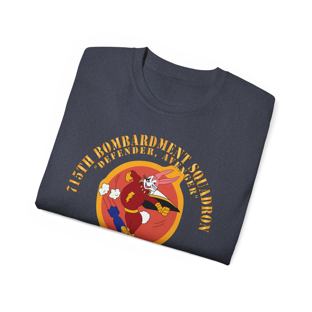 Unisex Ultra Cotton Tee - ACC - 715th  Bombardment Squadron - Defender, Avenger - World War II X 300