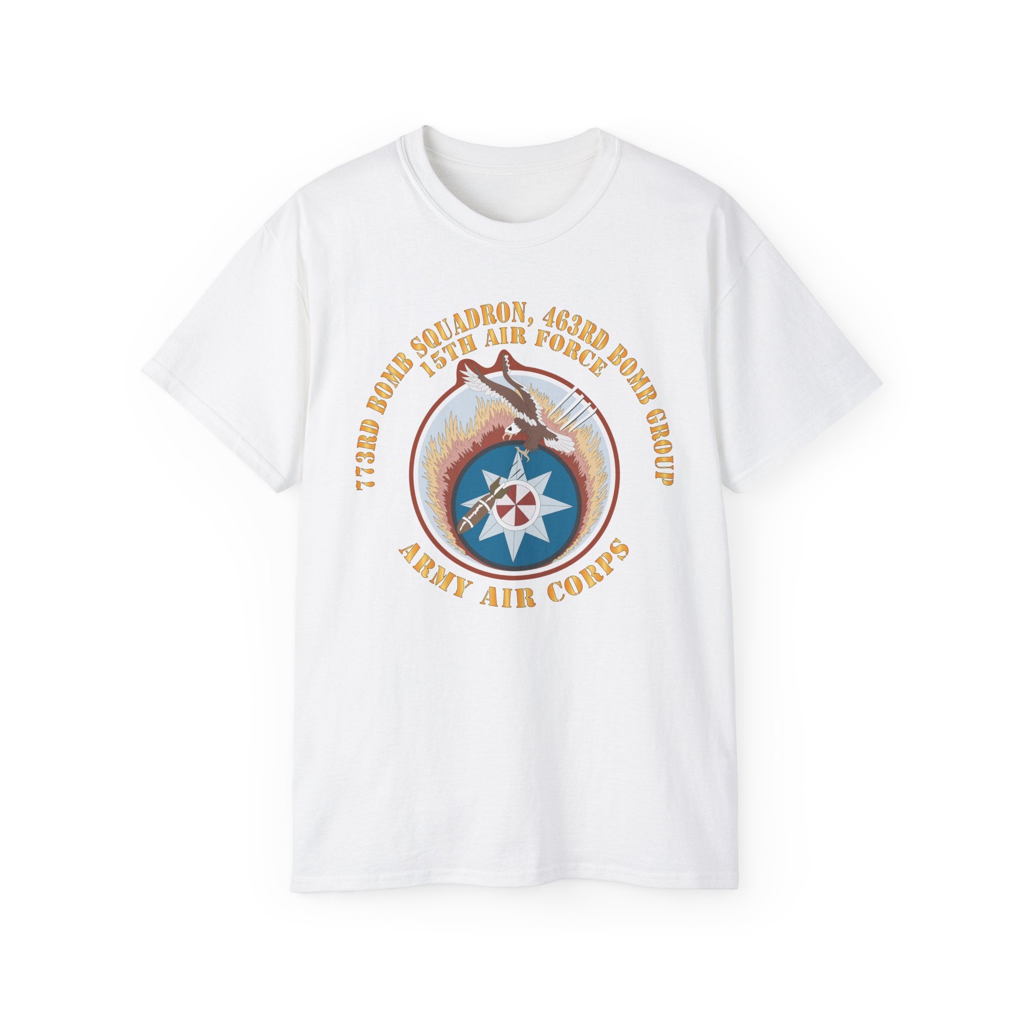 Unisex Ultra Cotton Tee - AAC - 773rd Bomb Squadron, 463rd Bomb Group - 15th AF X 300