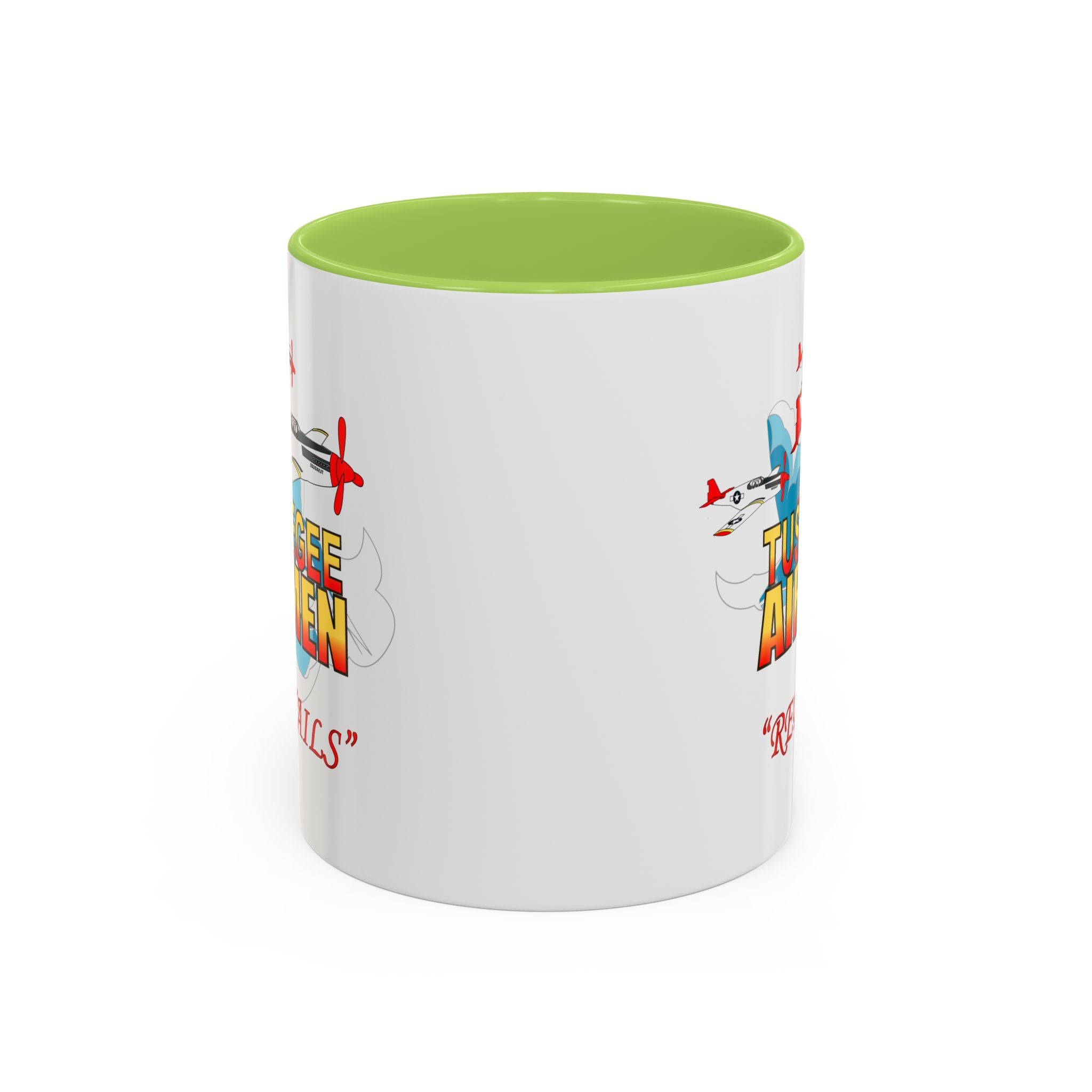 Accent Coffee Mug - Army Air Corp - Tuskegee Airmen - Redtails - 3AC - X 300