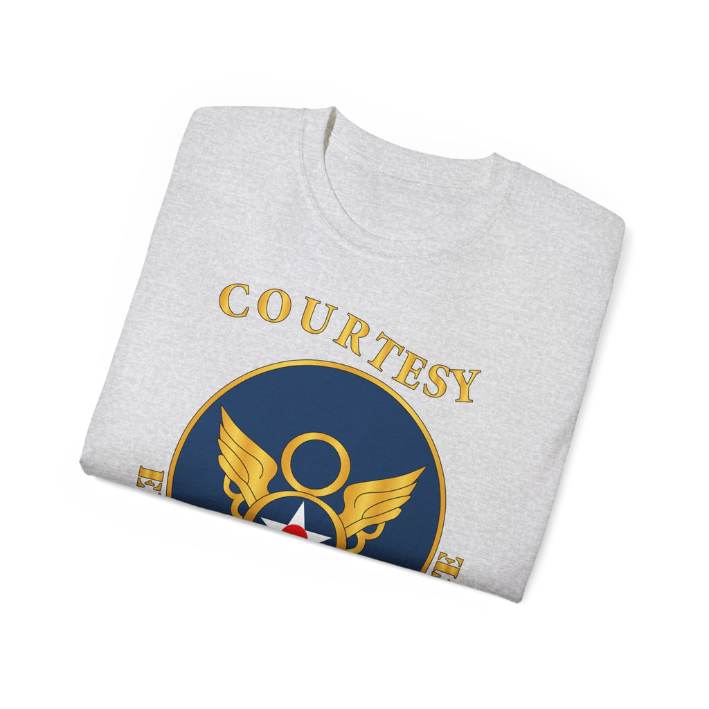 Unisex Ultra Cotton Tee - AAC - 8th Air Force - WWII - Courtesy 8 AAF x 300