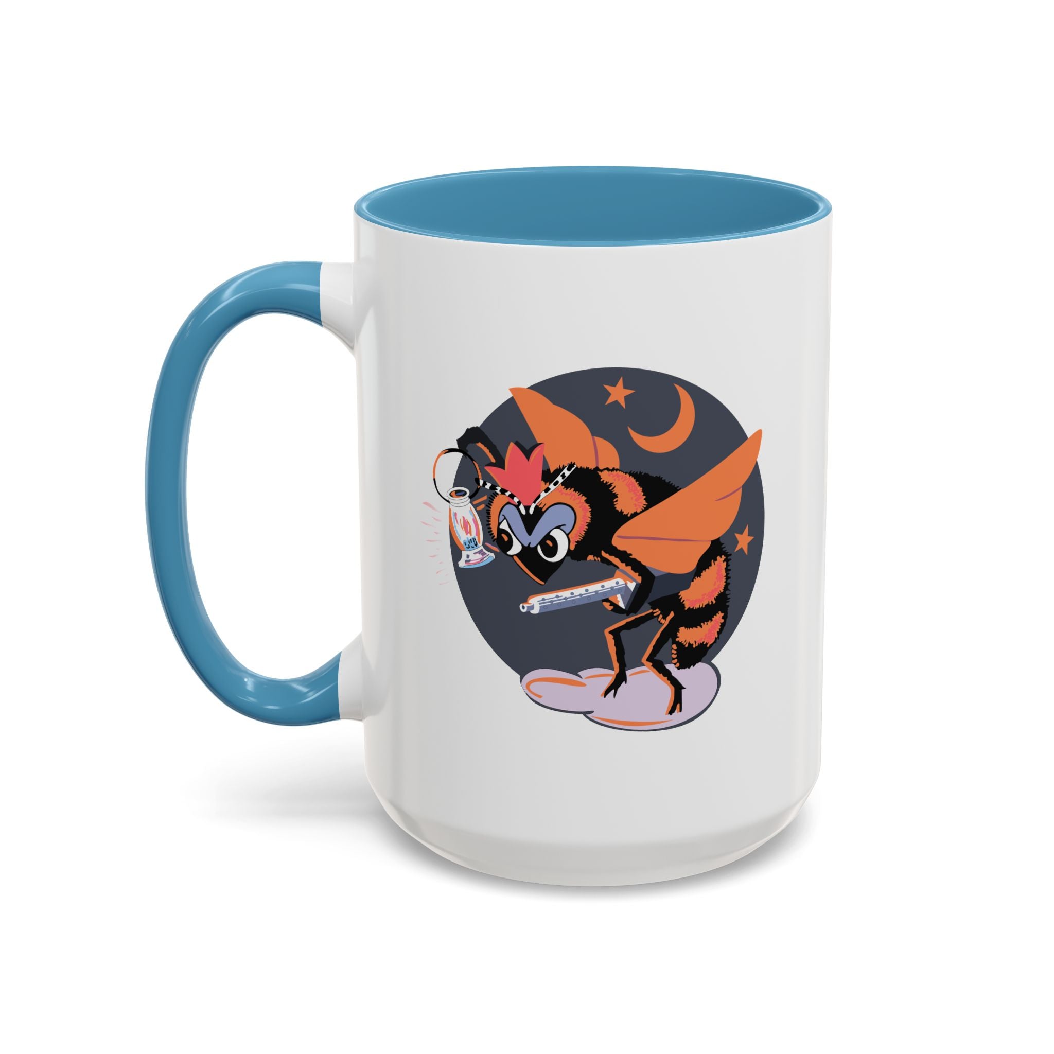 Accent Coffee Mug - AAC - 418th Night Fighter Squadron wo txt X 300