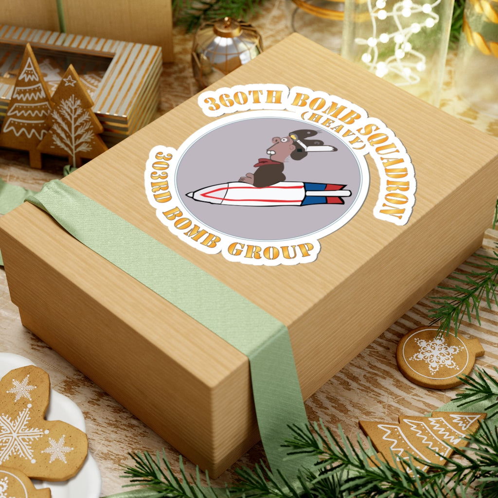 Kiss-Cut Stickers - AAC - 360th Bomb Squadron - 303rd BG - WWII X 300