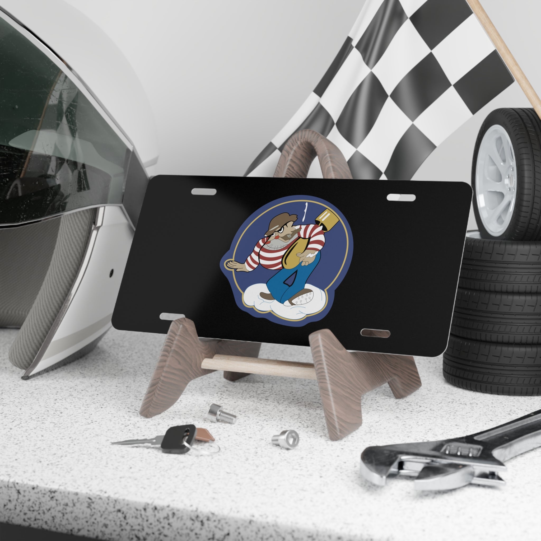 License Plate - AAC - 869th Bomb Squadron, 497th Bomb Group wo Txt X 300