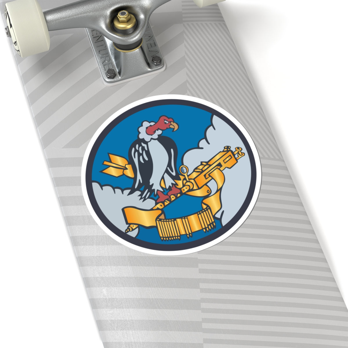 Kiss-Cut Stickers - AAC - 825th Bomb Squadron, 484th Bomb Group - 15th AAF wo txt X 300