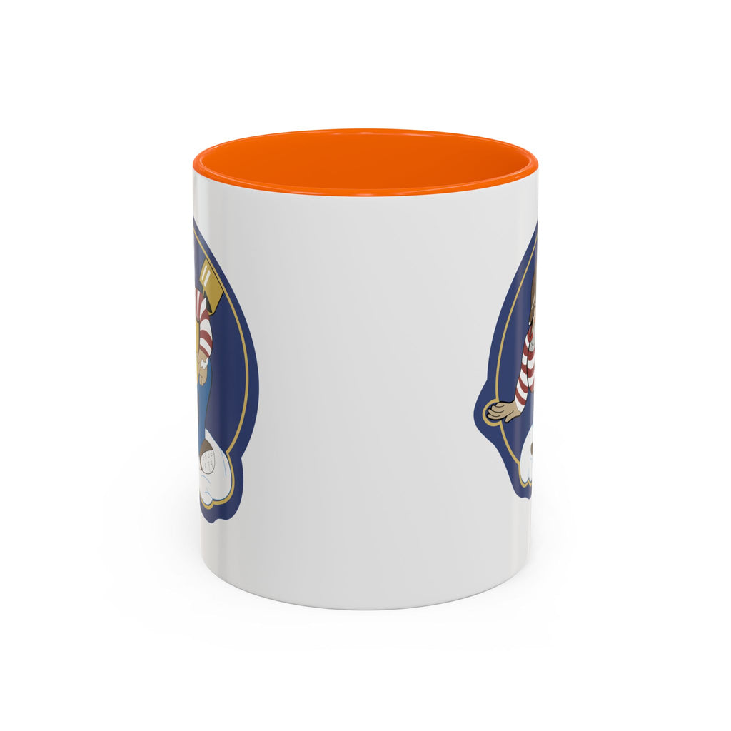 Accent Coffee Mug - AAC - 869th Bomb Squadron, 497th Bomb Group wo Txt X 300