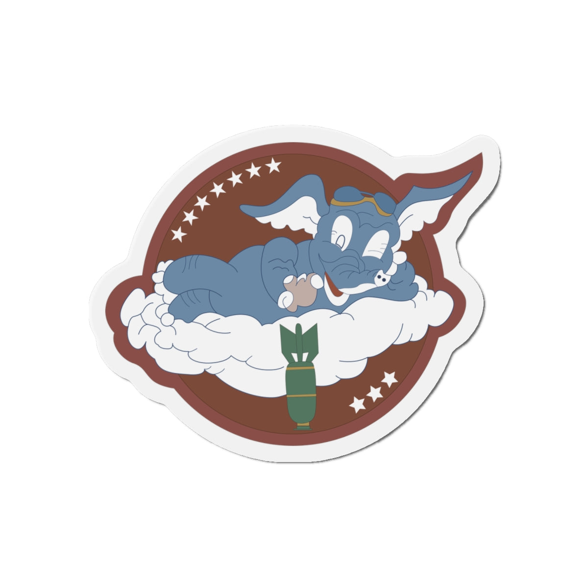 Die-Cut Magnets - AAC - 873rd Bomb Squadron, 498th Bomb Group - 20th AAF wo Txt X 300