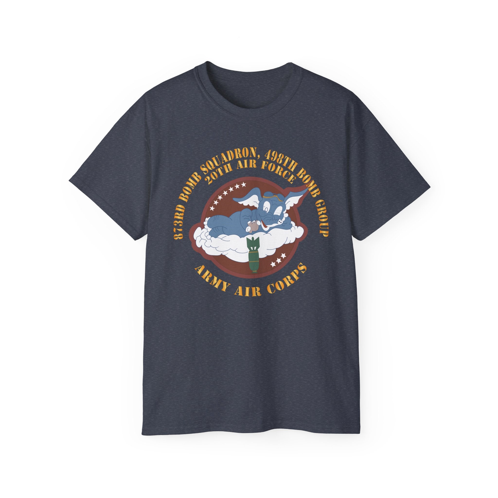 Unisex Ultra Cotton Tee - AAC - 873rd Bomb Squadron, 498th Bomb Group - 20th AAF X 300