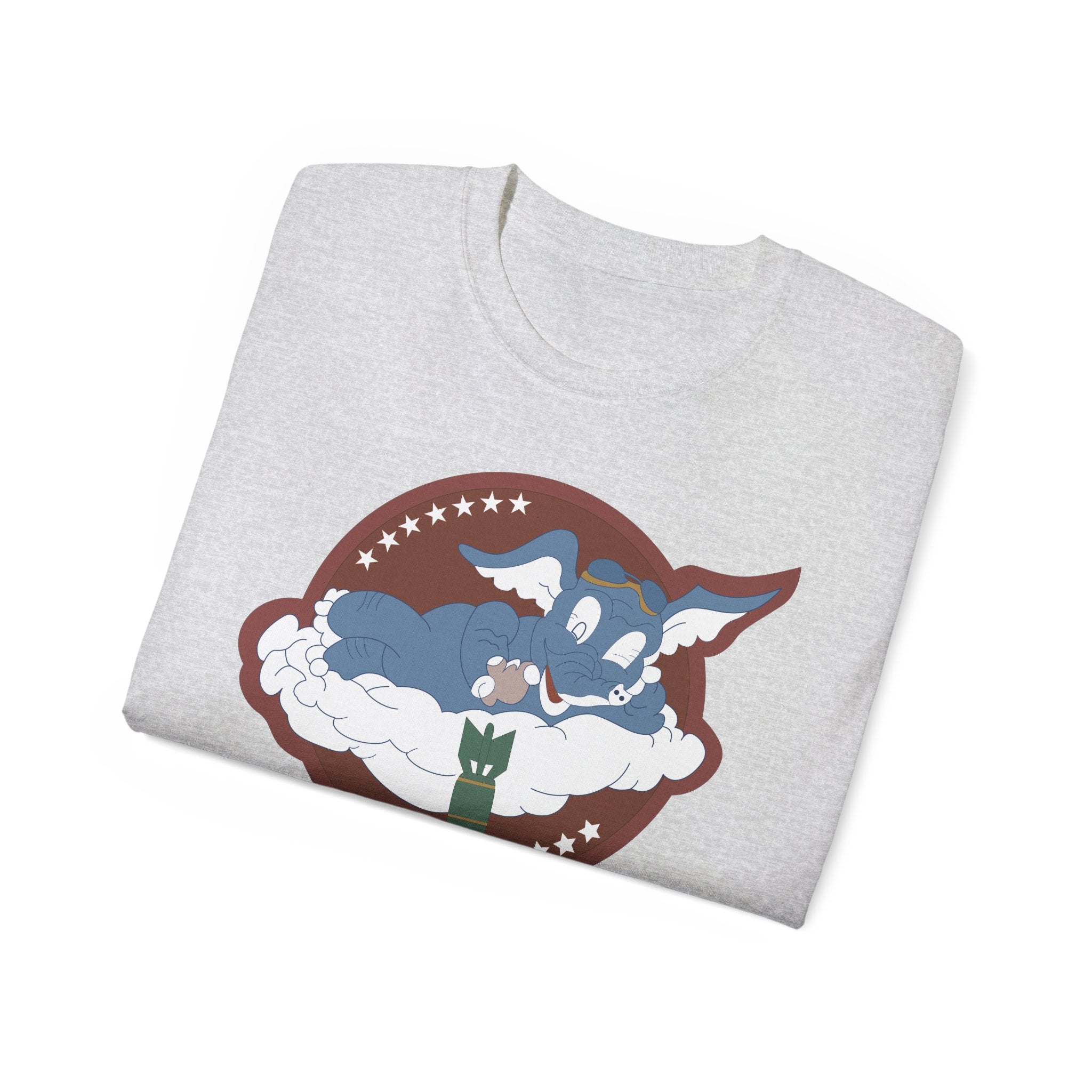 Unisex Ultra Cotton Tee - AAC - 873rd Bomb Squadron, 498th Bomb Group - 20th AAF wo Txt X 300