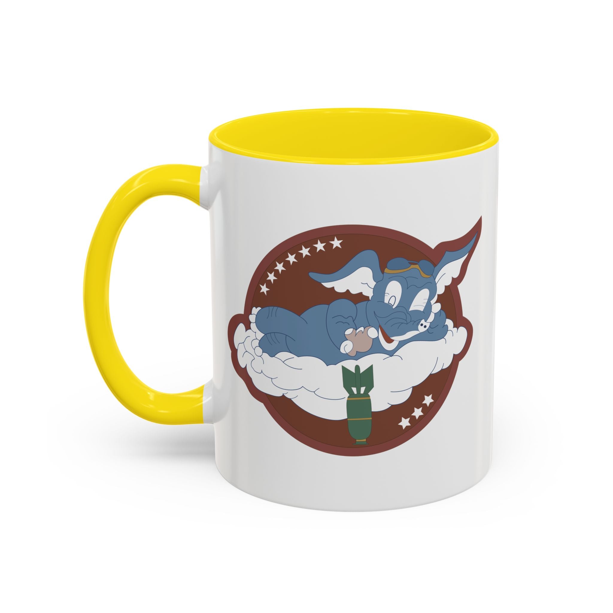 Accent Coffee Mug - AAC - 873rd Bomb Squadron, 498th Bomb Group - 20th AAF wo Txt X 300