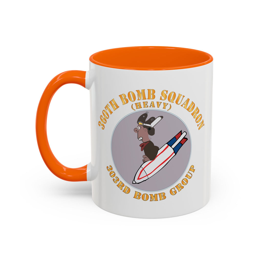 Accent Coffee Mug - AAC - 360th Bomb Squadron - 303rd BG - WWII X 300