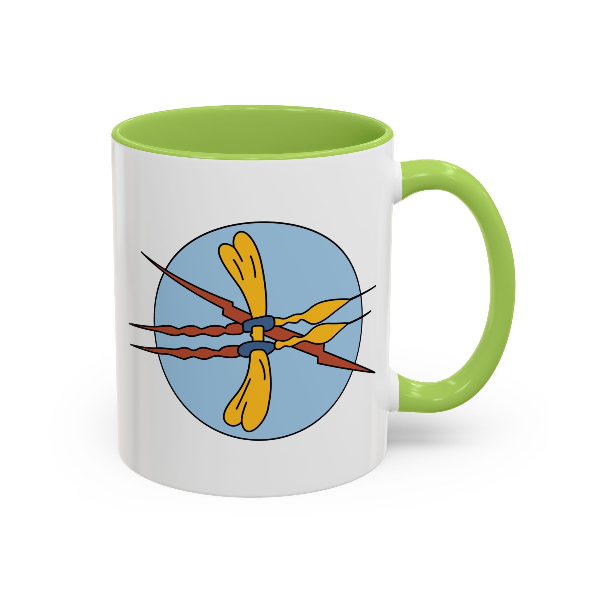 Accent Coffee Mug - AAC - 332nd Bomb Squadron WWII wo txt X 300