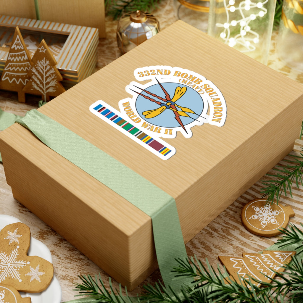 Kiss-Cut Stickers - AAC - 332nd Bomb Squadron WWII w SVC X 300