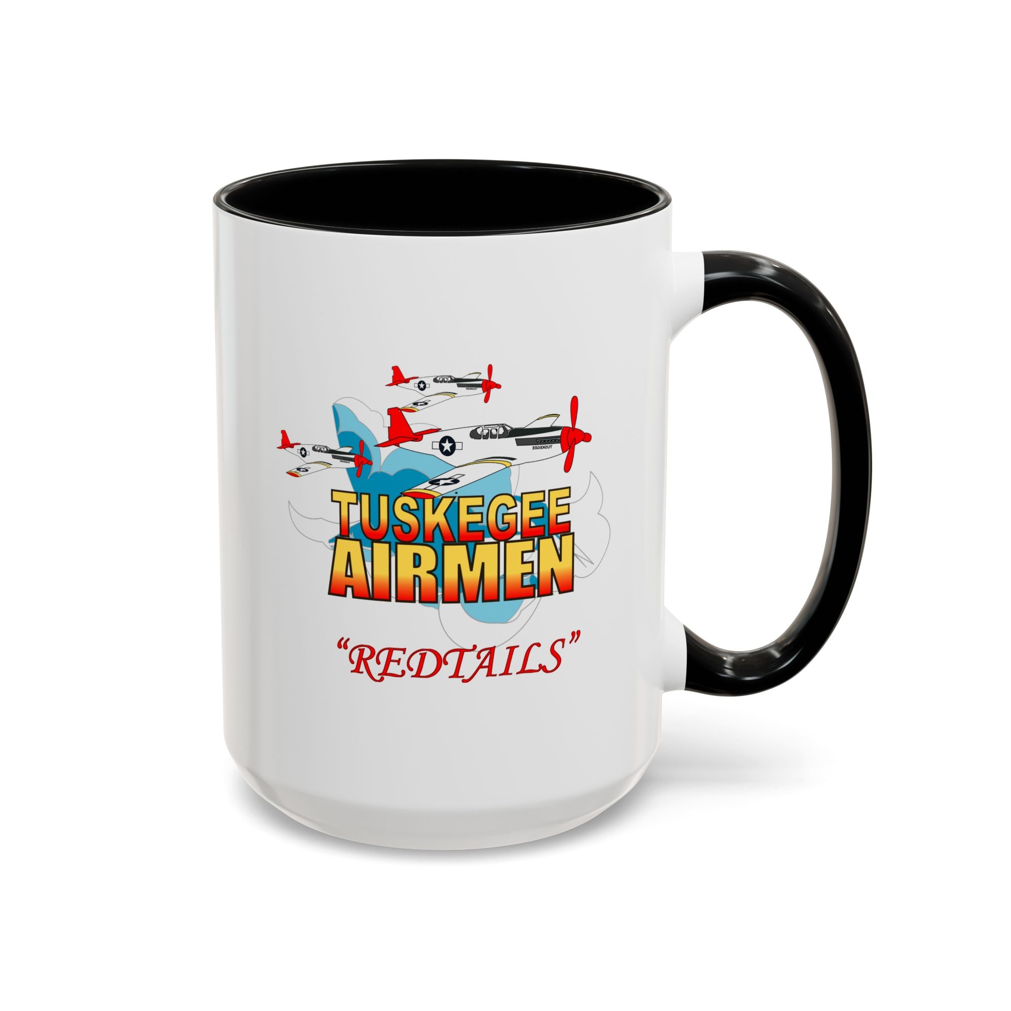 Accent Coffee Mug - Army Air Corp - Tuskegee Airmen - Redtails - 3AC - X 300