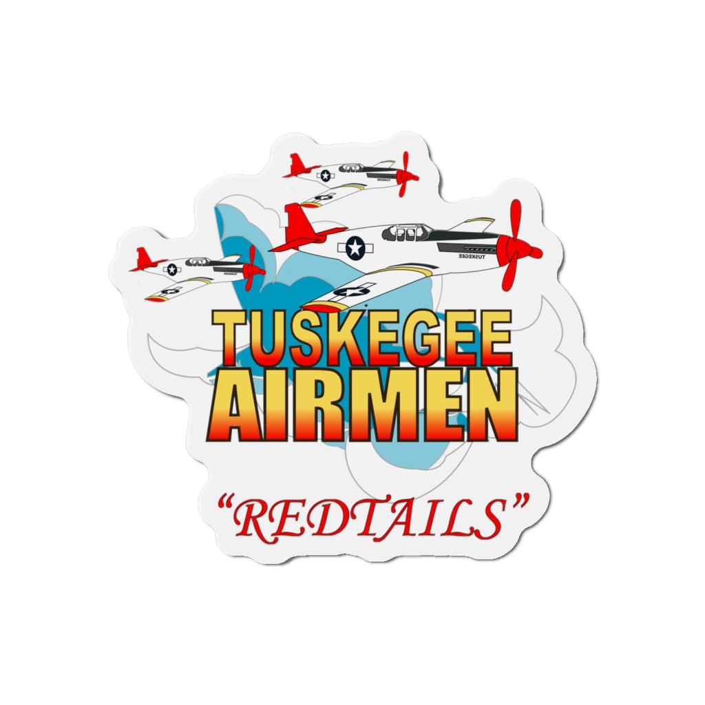 Die-Cut Magnets - Army Air Corp - Tuskegee Airmen - Redtails - 3AC - X 300