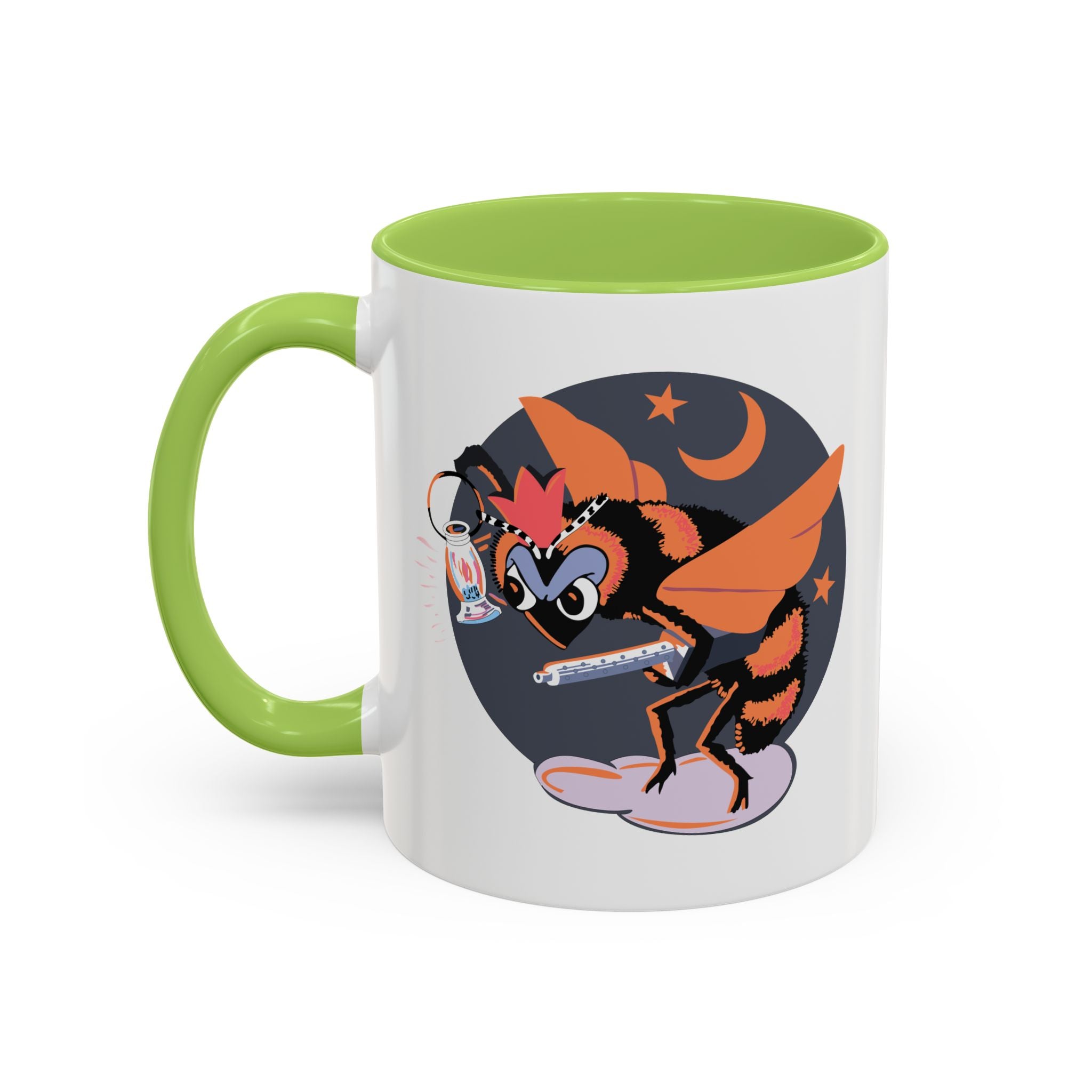 Accent Coffee Mug - AAC - 418th Night Fighter Squadron wo txt X 300