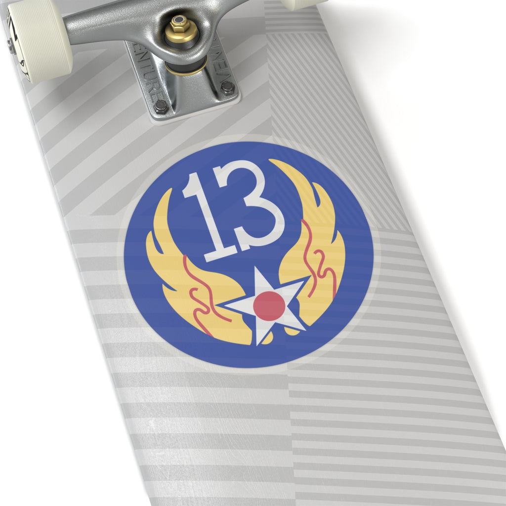 Kiss-Cut Stickers - AAC - SSI - 13th Air Force wo Txt X 300