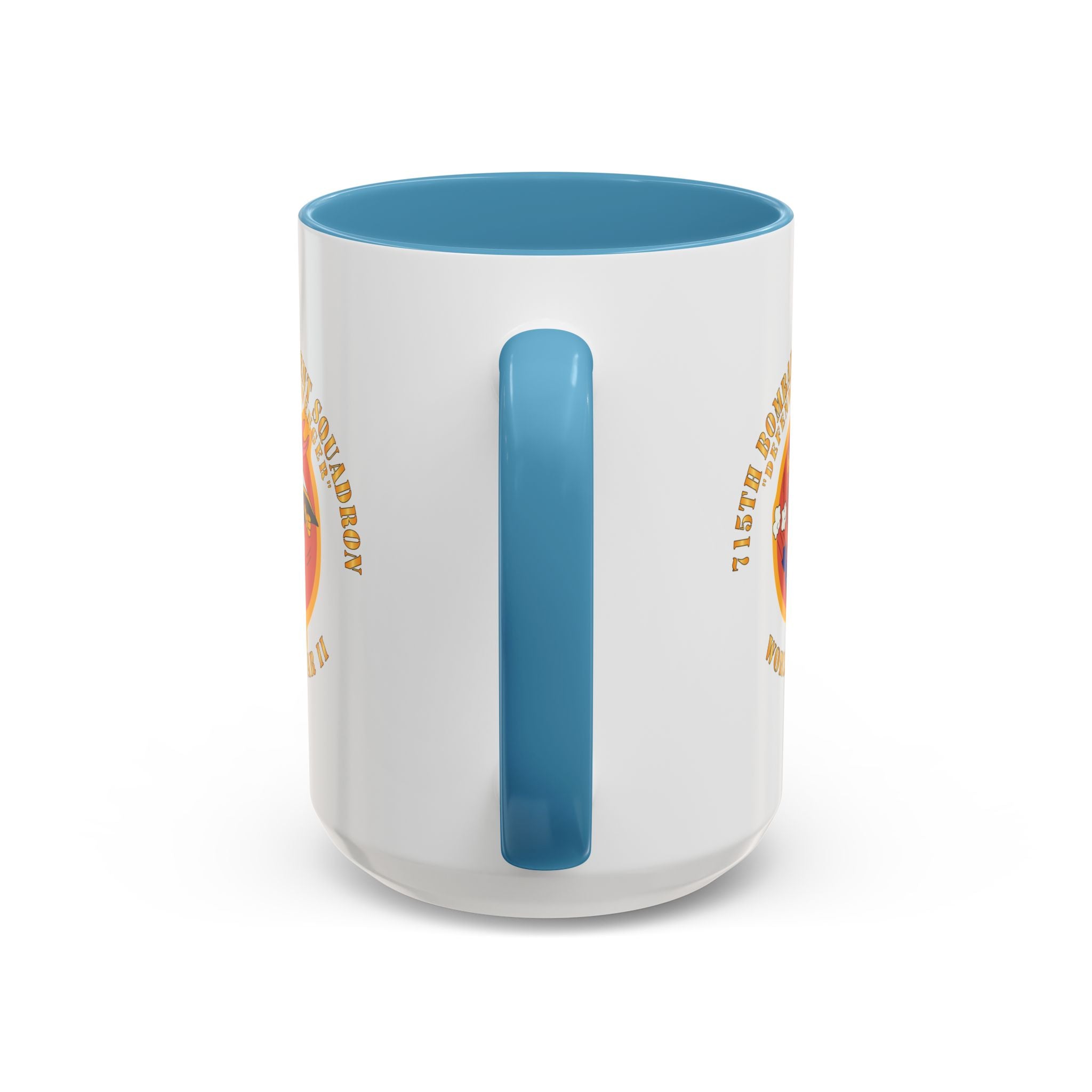 Accent Coffee Mug - ACC - 715th  Bombardment Squadron - Defender, Avenger - World War II X 300