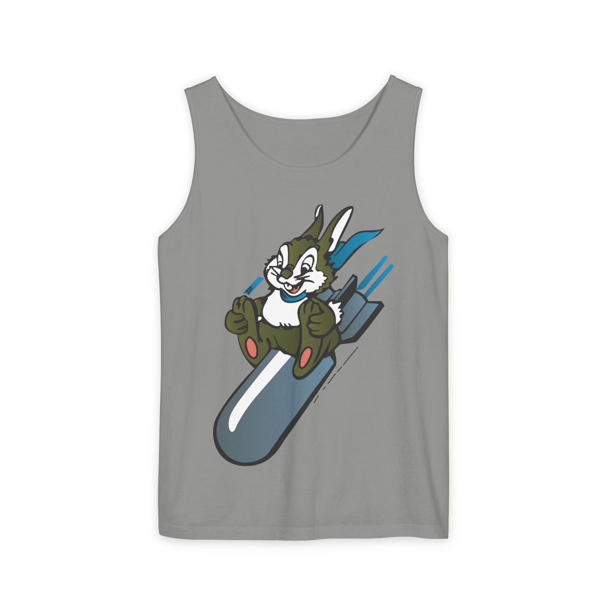 Unisex Garment-Dyed Tank Top - AAC - 799th Bombardment Squadron wo txt X 300
