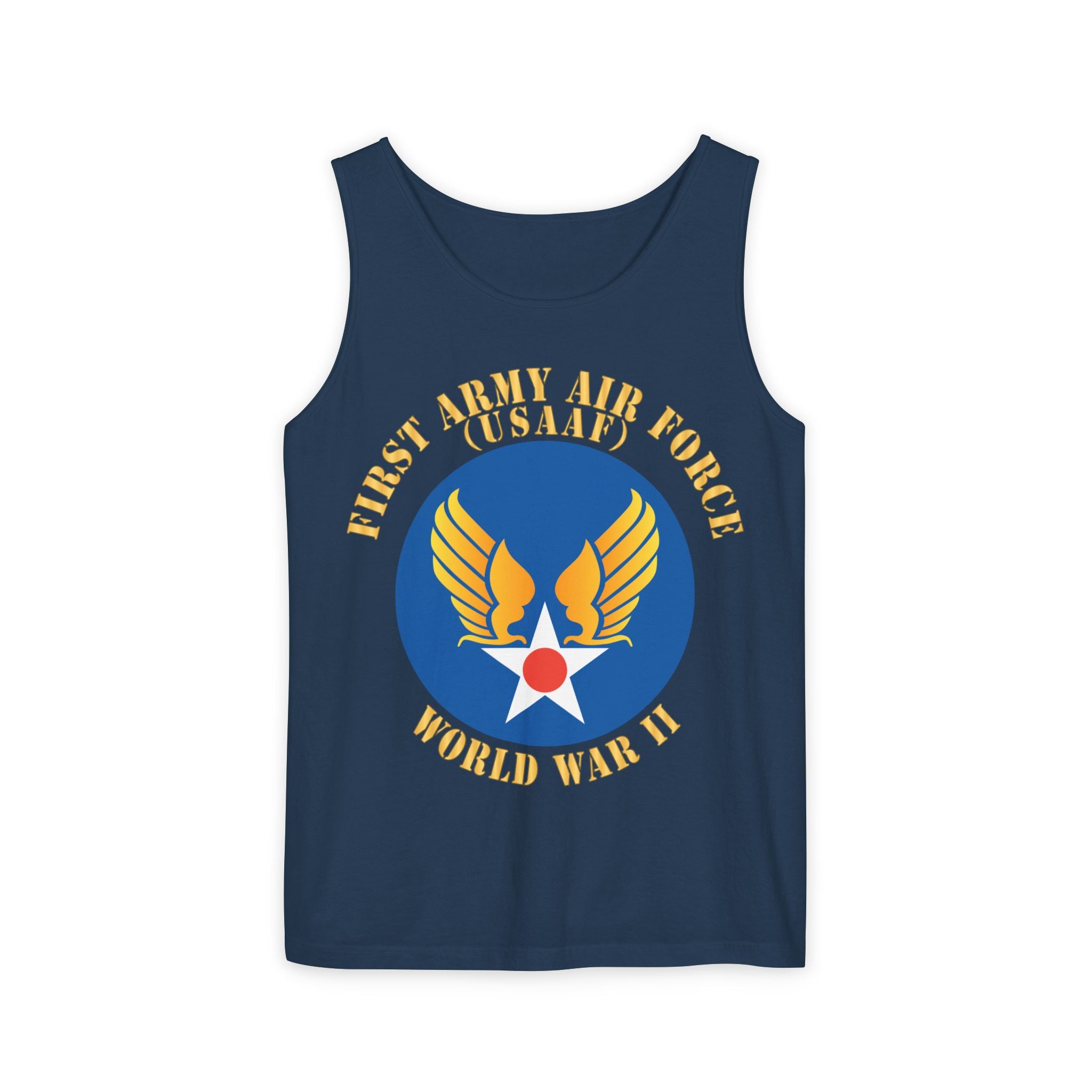Unisex Garment-Dyed Tank Top - SSI - AAC - 1st Army Air Force - WWII - USAAF x 300