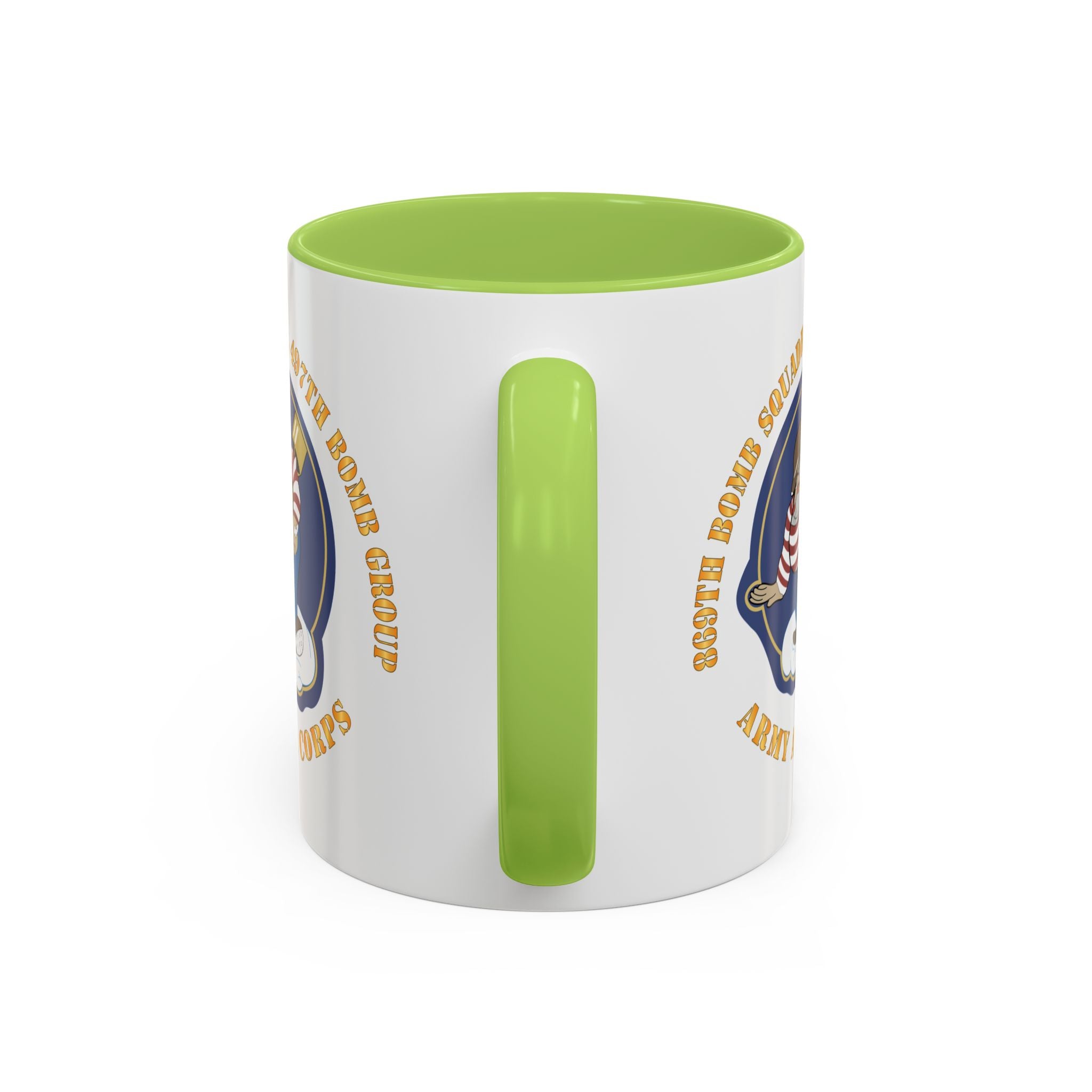 Accent Coffee Mug - AAC - 869th Bomb Squadron, 497th Bomb Group X 300