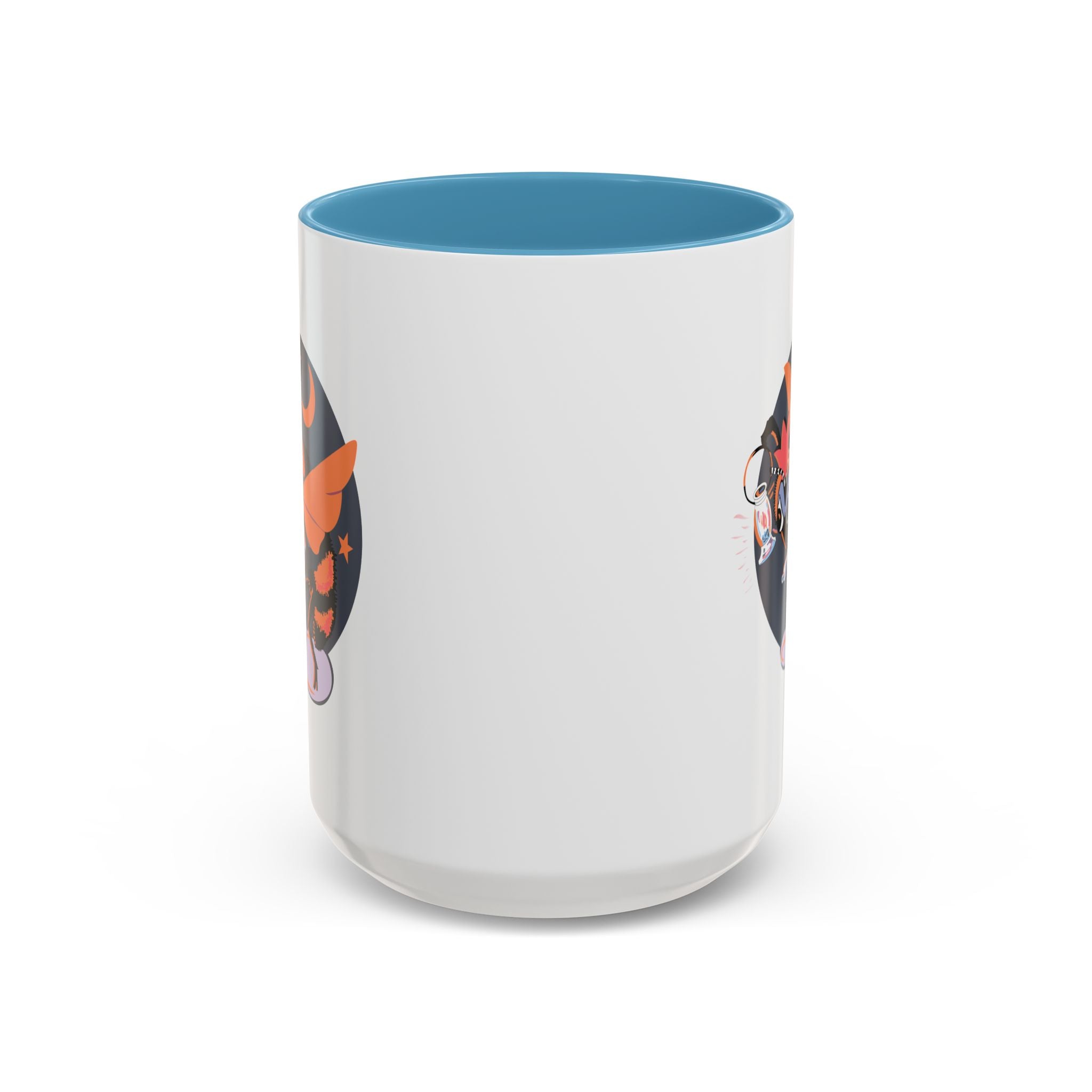 Accent Coffee Mug - AAC - 418th Night Fighter Squadron wo txt X 300