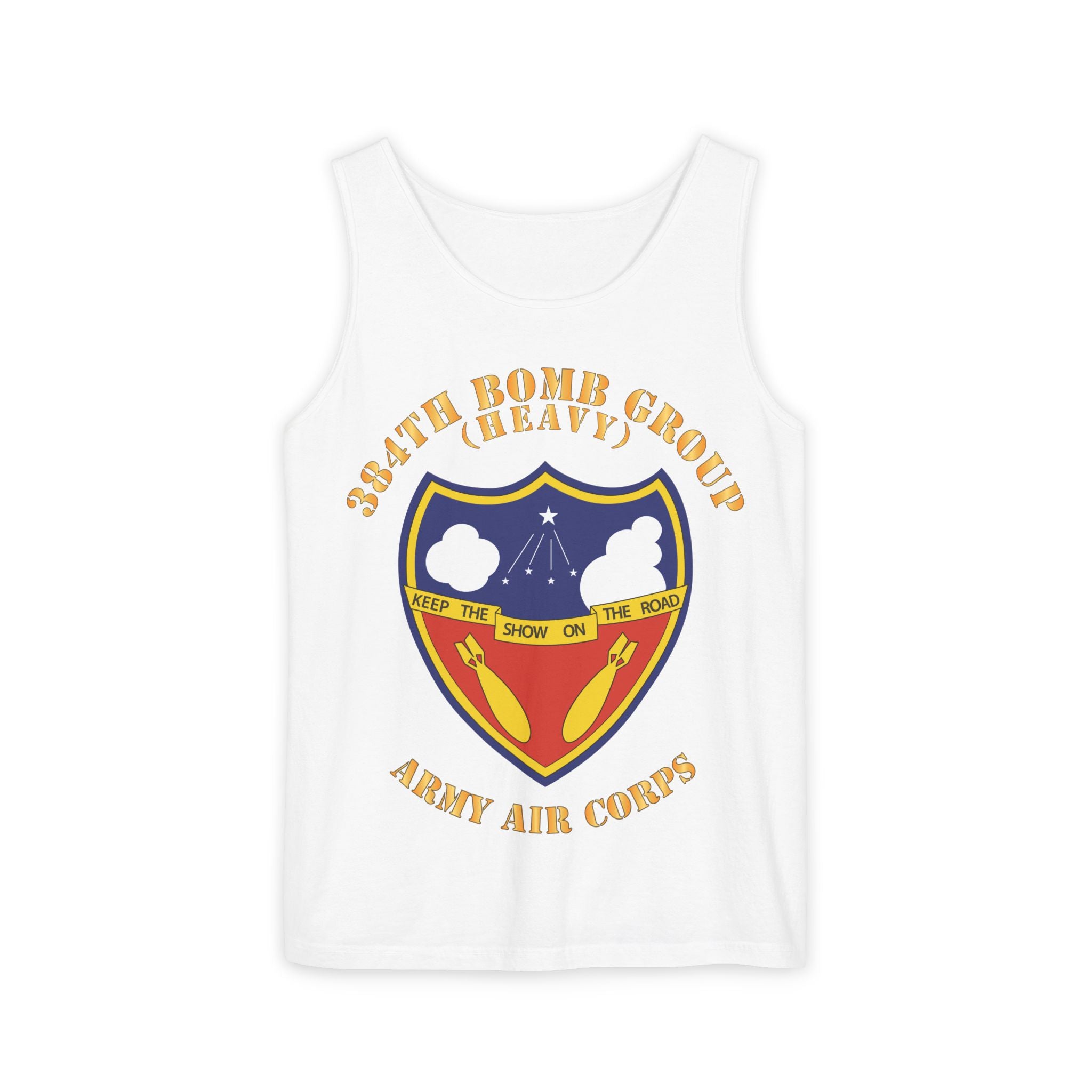 Unisex Garment-Dyed Tank Top - AAC - 384th Bomb Group X 300