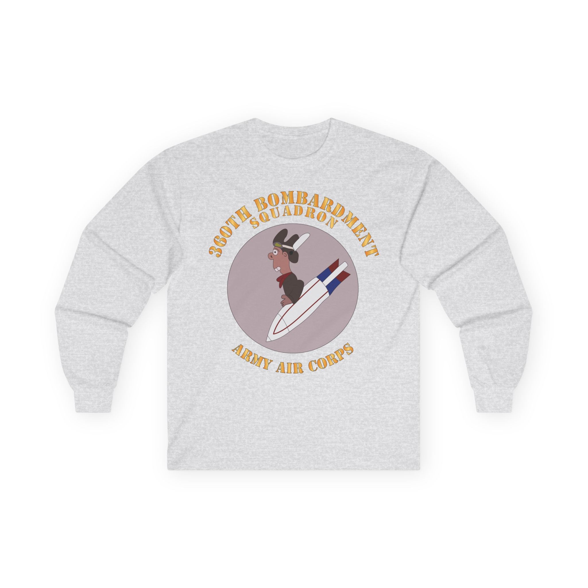 Unisex Long Sleeve Tee - AAC - 360th Bombardment Squadron X 300