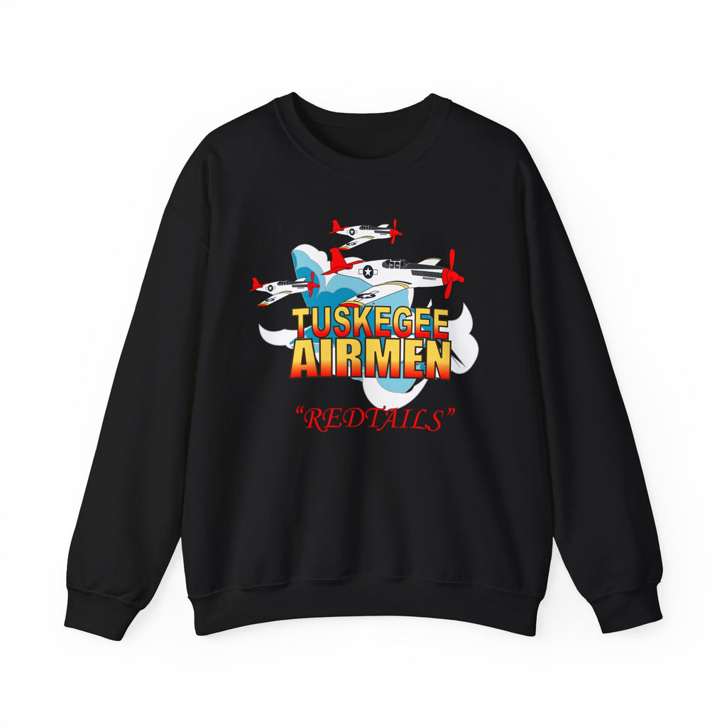 Crewneck Sweatshirt - Army Air Corp - Tuskegee Airmen - Redtails - 3AC - X 300