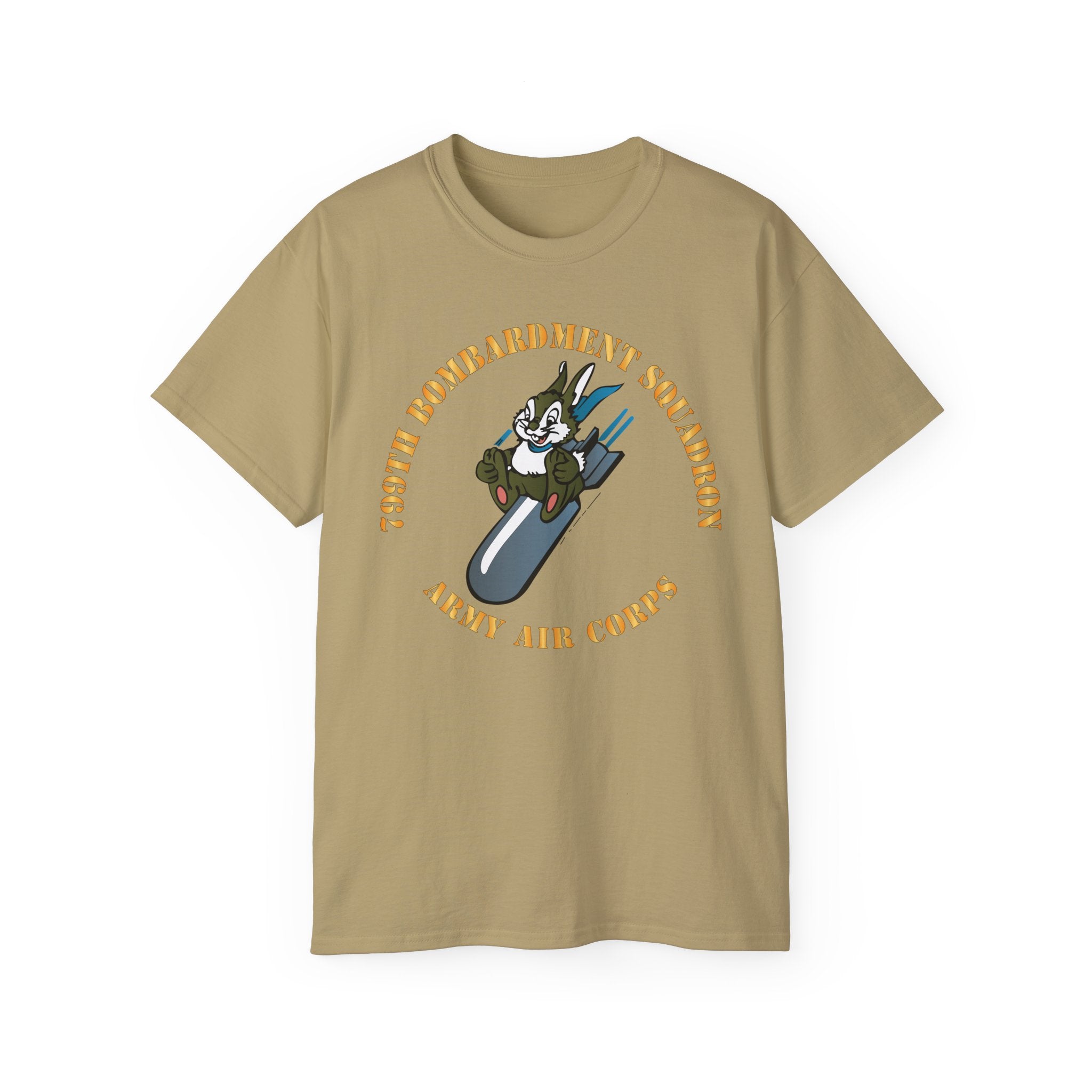 Unisex Ultra Cotton Tee - AAC - 799th Bombardment Squadron X 300