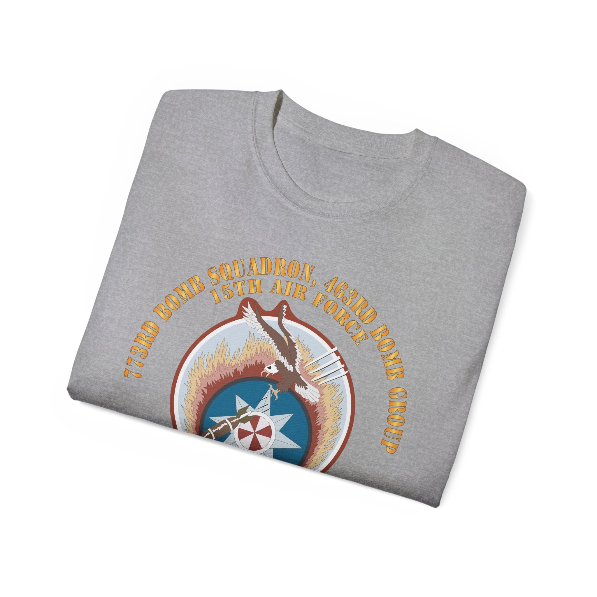 Unisex Ultra Cotton Tee - AAC - 773rd Bomb Squadron, 463rd Bomb Group - 15th AF X 300